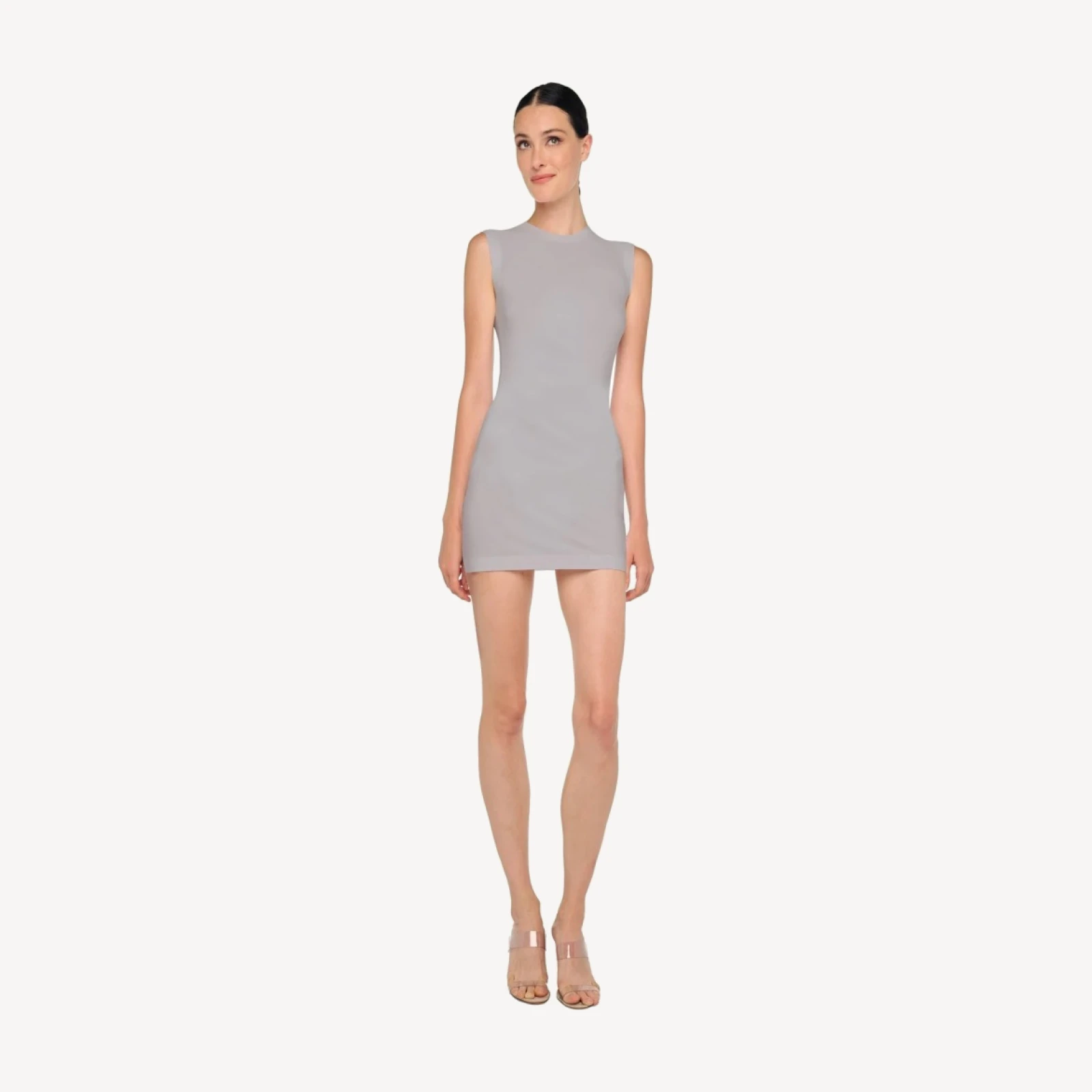SLEEVELESS MINI DRESS