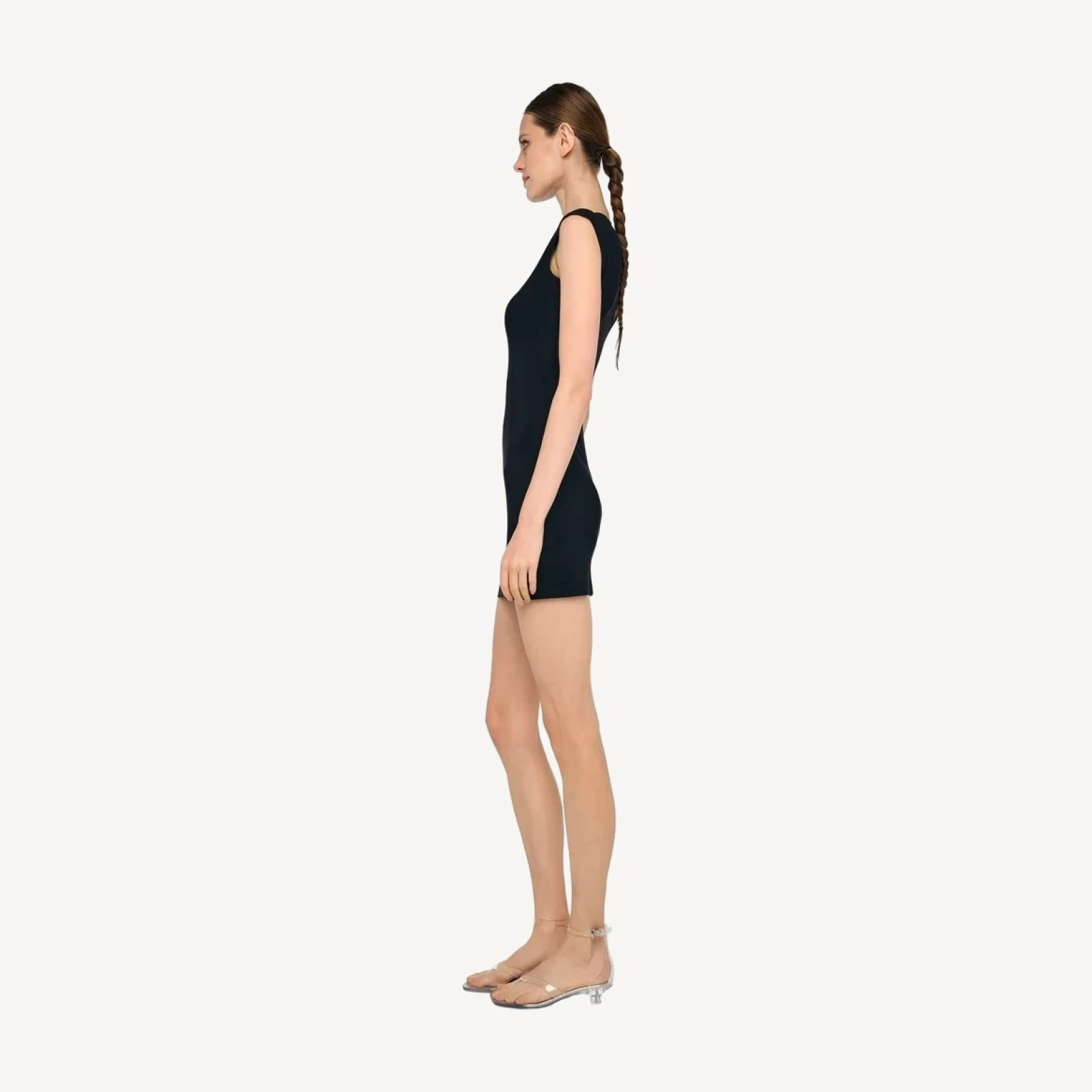 SLEEVELESS MINI DRESS