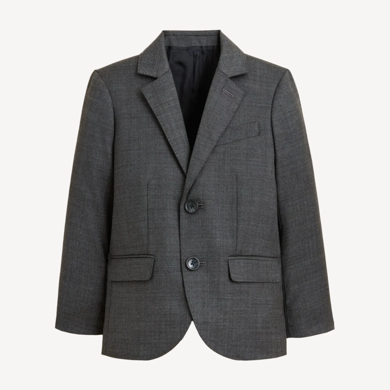 Boys' Ludlow suit jacket in stretch worsted wool blend