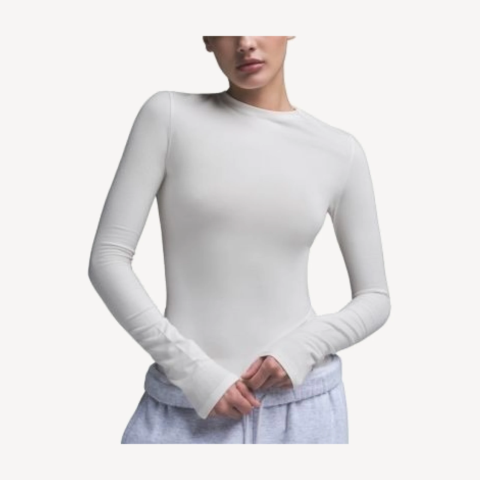 Skims Jersey Long Sleeve Tee