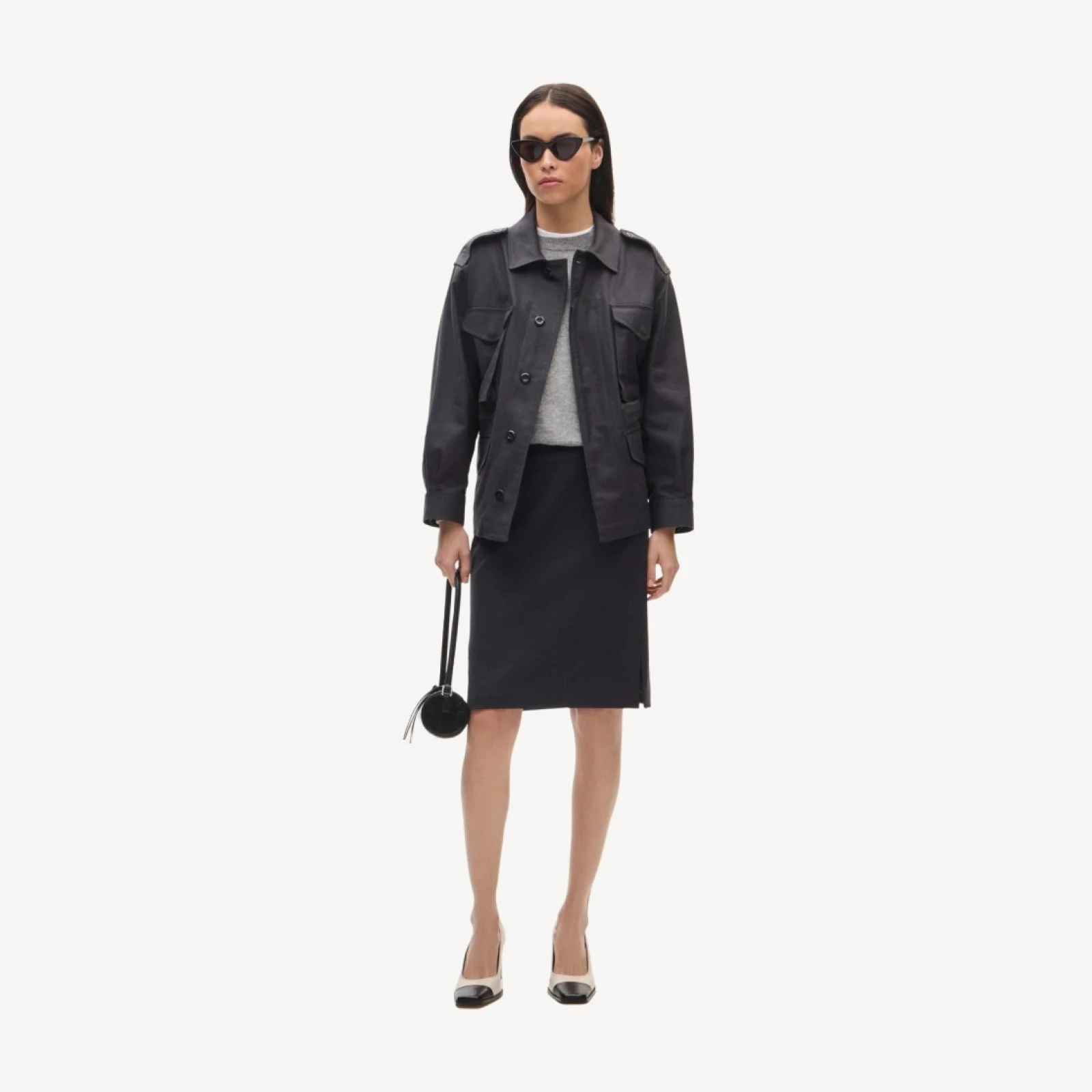 No. 2 Pencil® skirt in lightspun wool blend