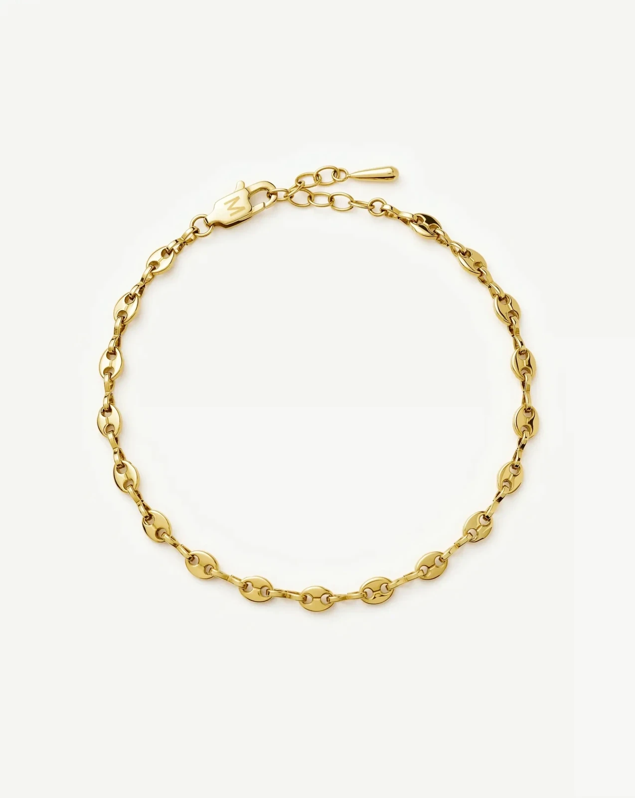 Mini Mariner Chain Bracelet | 18ct Gold Plated
