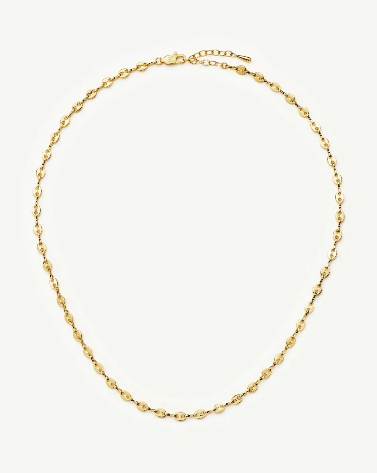 Mini Mariner Chain Necklace | 18ct Gold Plated