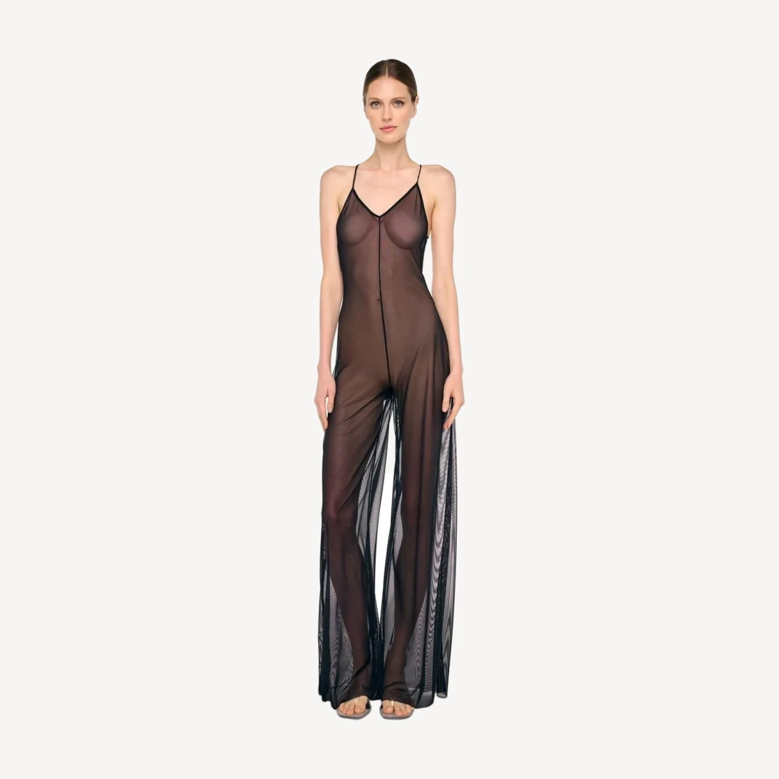 LOW BACK FARA SLIP JUMPSUIT