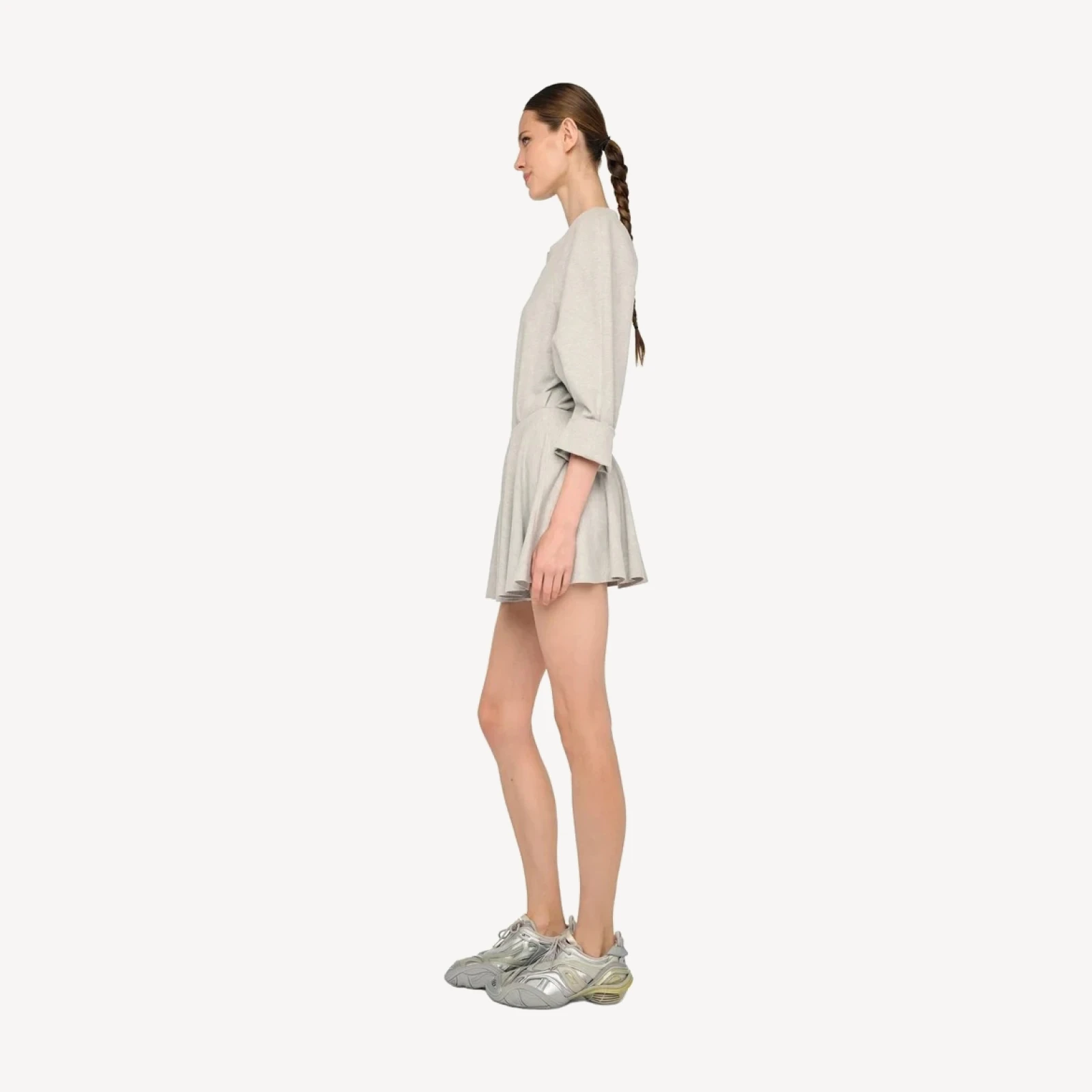BOMBER 1980S ZIP FRONT BODYSUIT