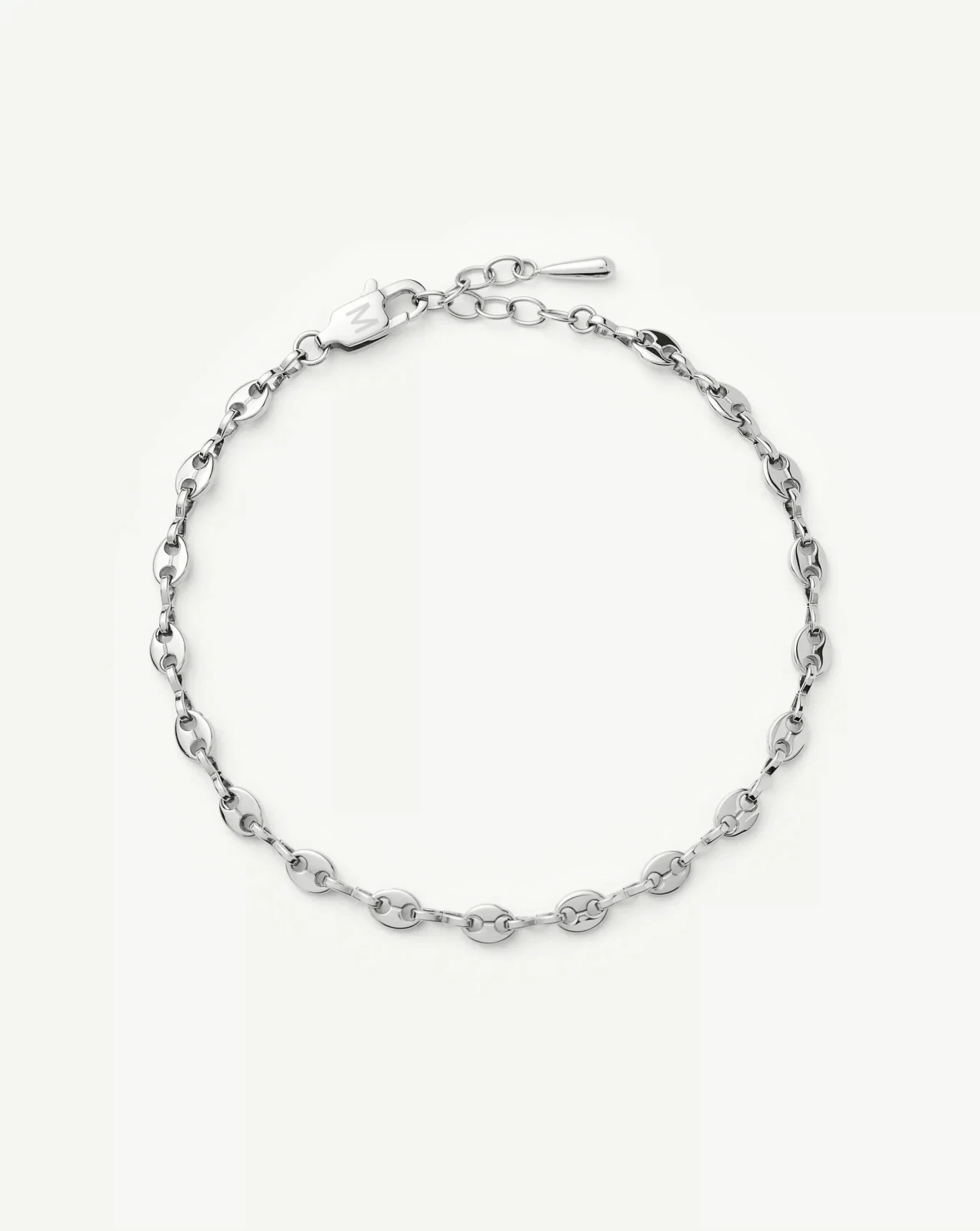 Mini Mariner Chain Bracelet | Silver Plated
