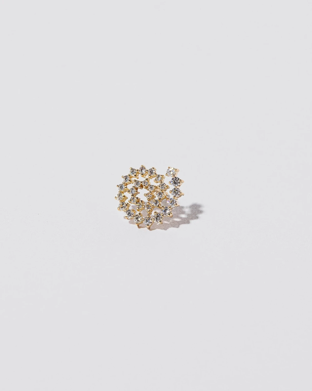Spiral Stud Earring Single
