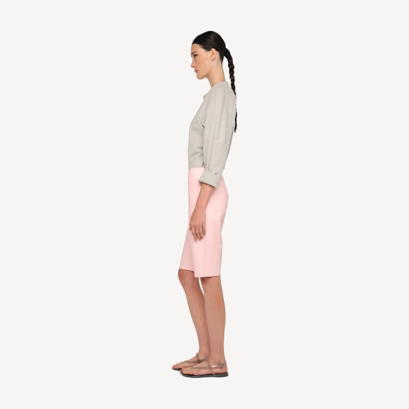 FLAT FRONT BERMUDA SHORT
