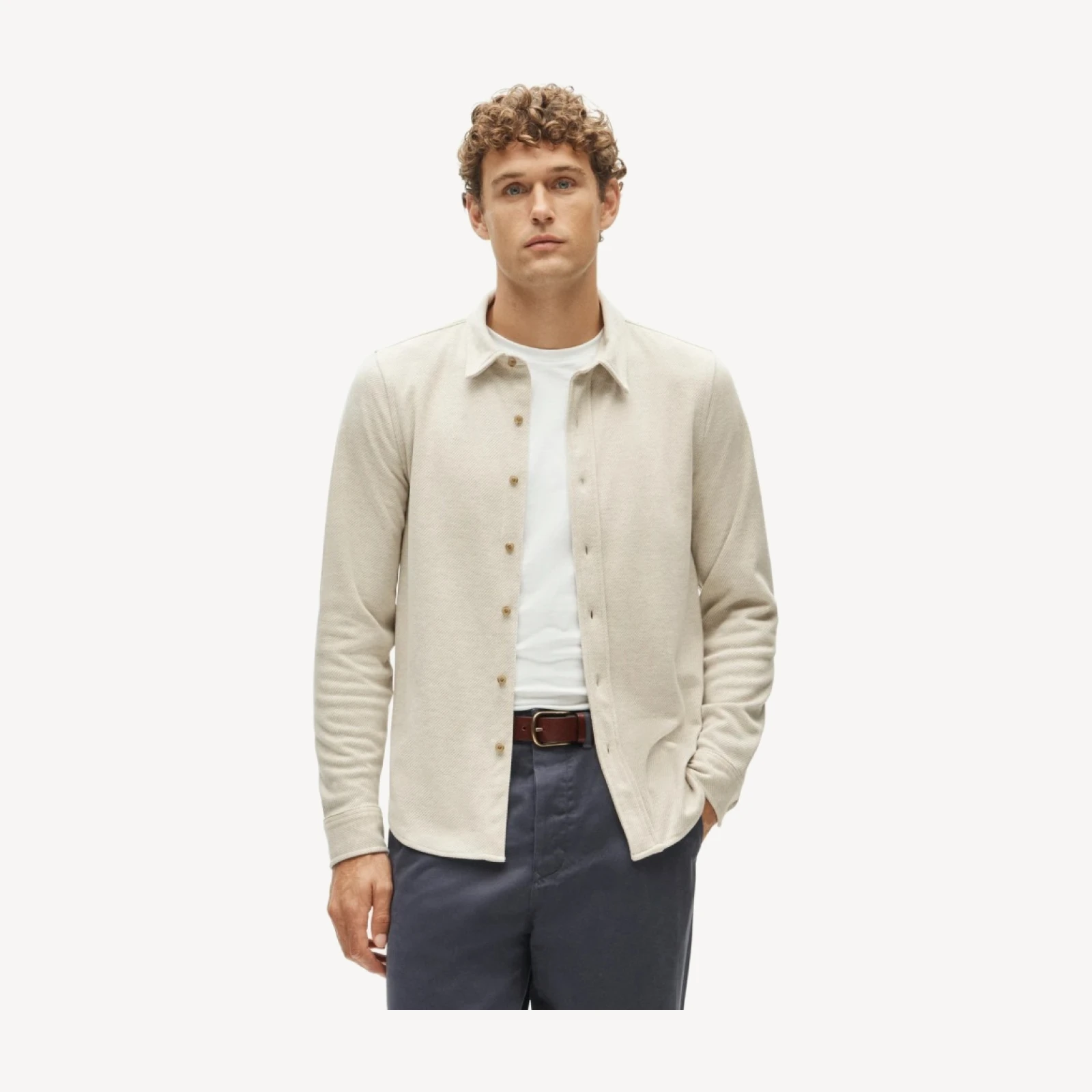 Lightweight Seaboard soft-knit shirt