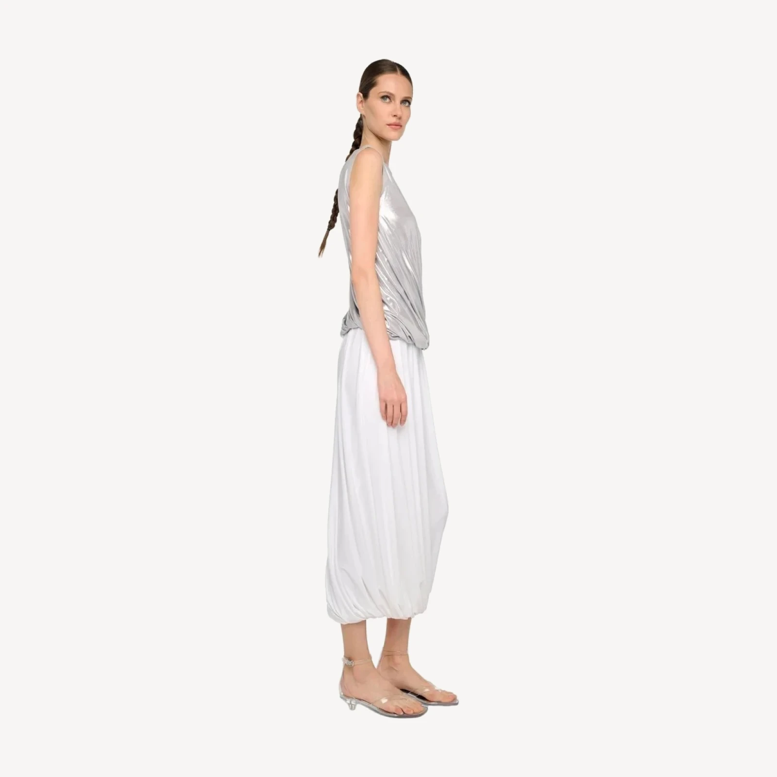 SLEEVELESS TWIST TOP