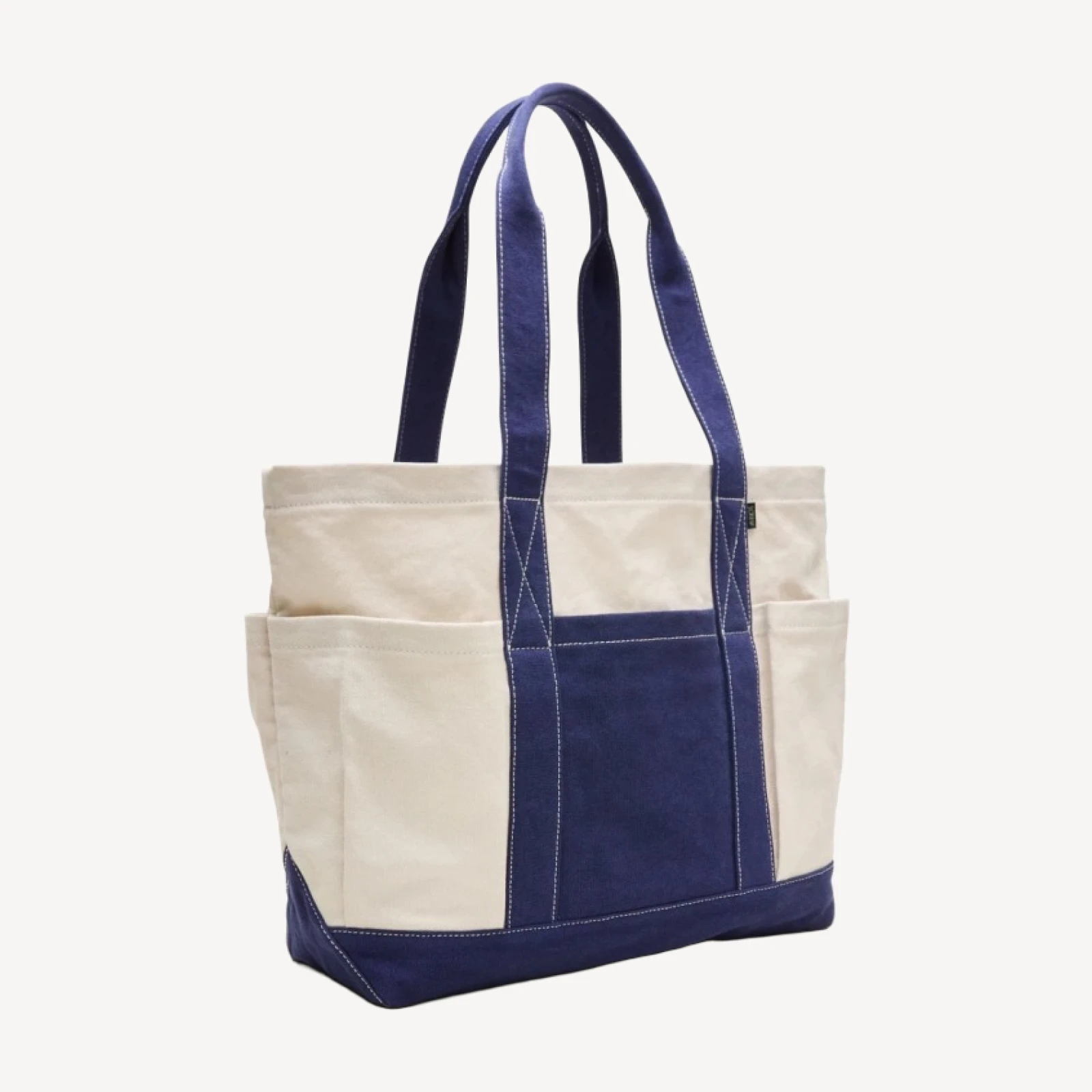 Medium Seaport tote bag in washed canvas