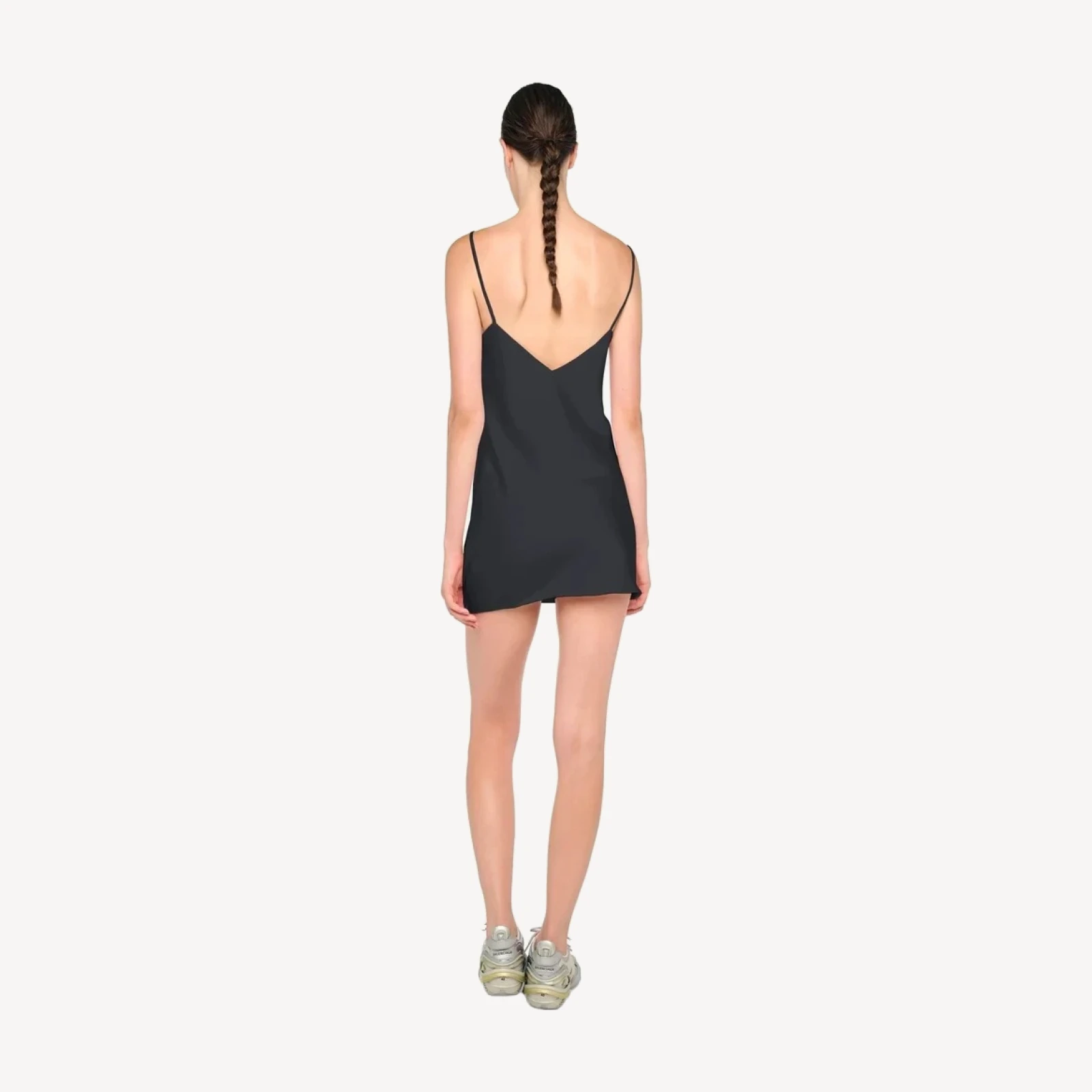 BIAS SLIP MINI DRESS