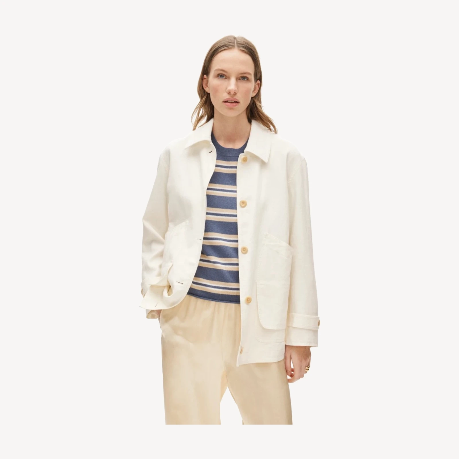 Barn Jacket™ in linen blend
