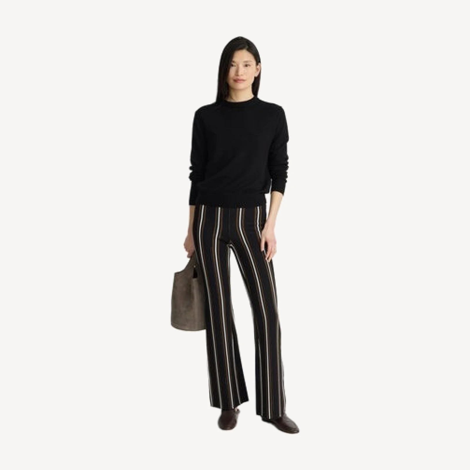 Stripe Long Rene Pull On Pant