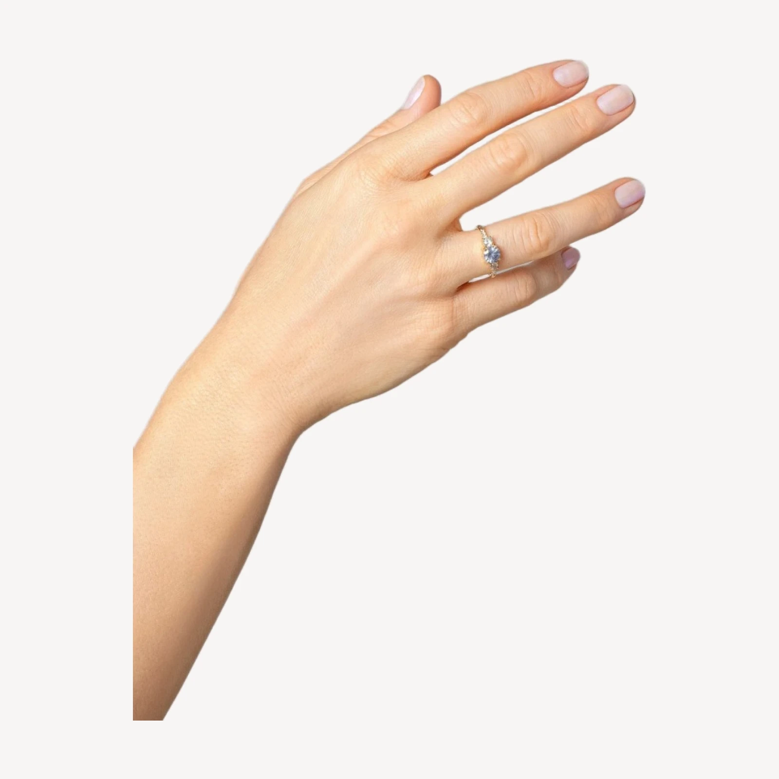 Orion Ring - Purple Sapphire & Diamond