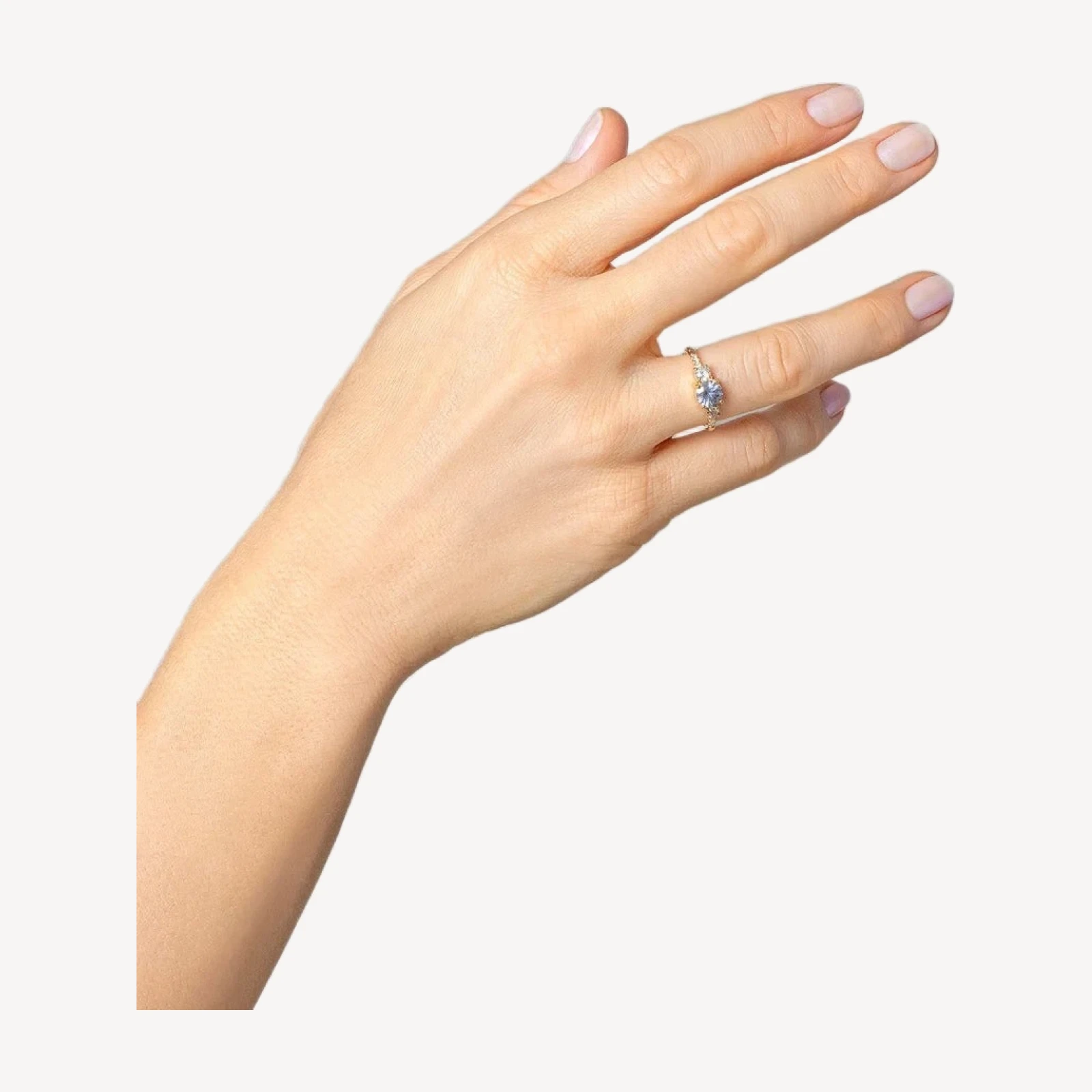 Orion Ring - Purple Sapphire & Diamond