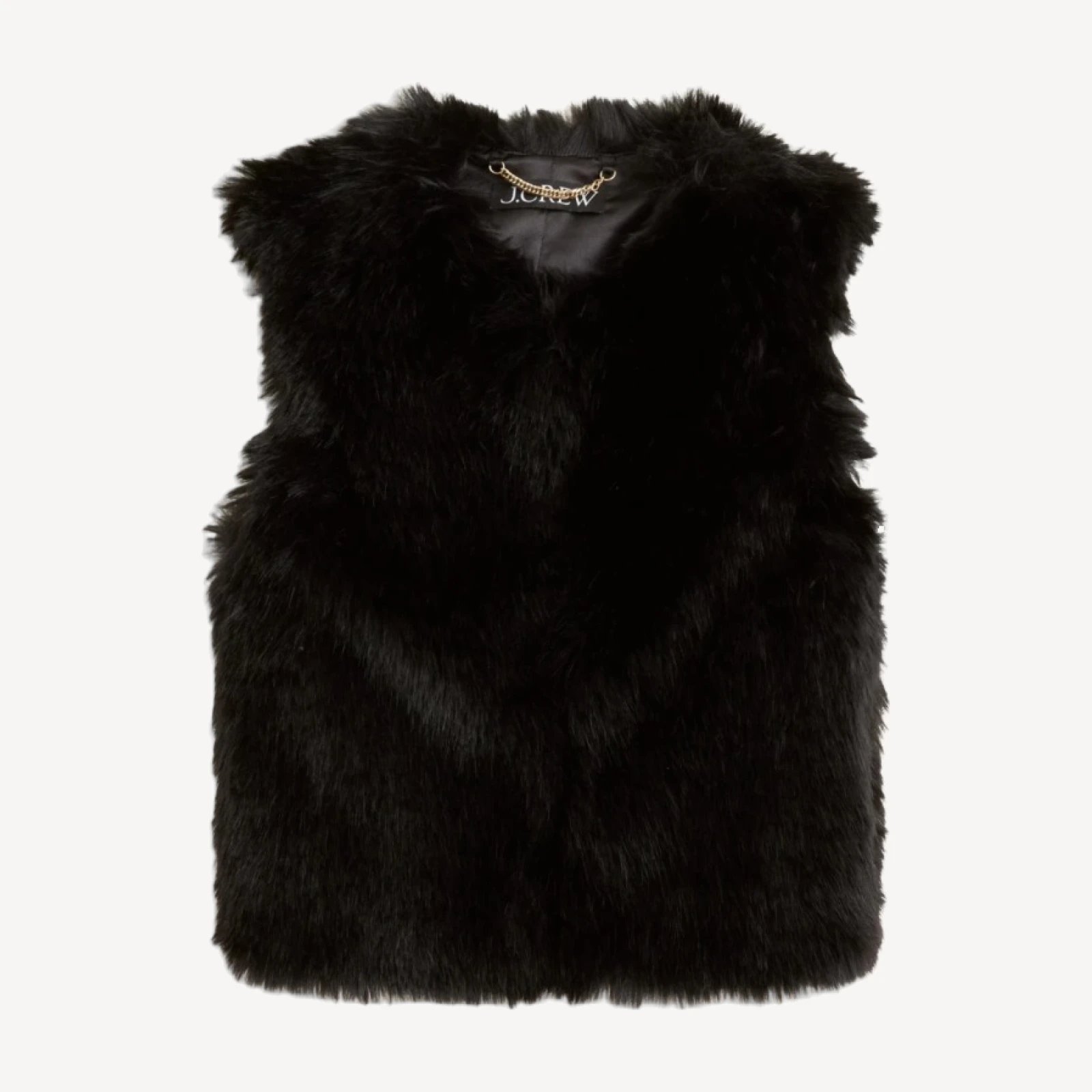 Faux-fur vest