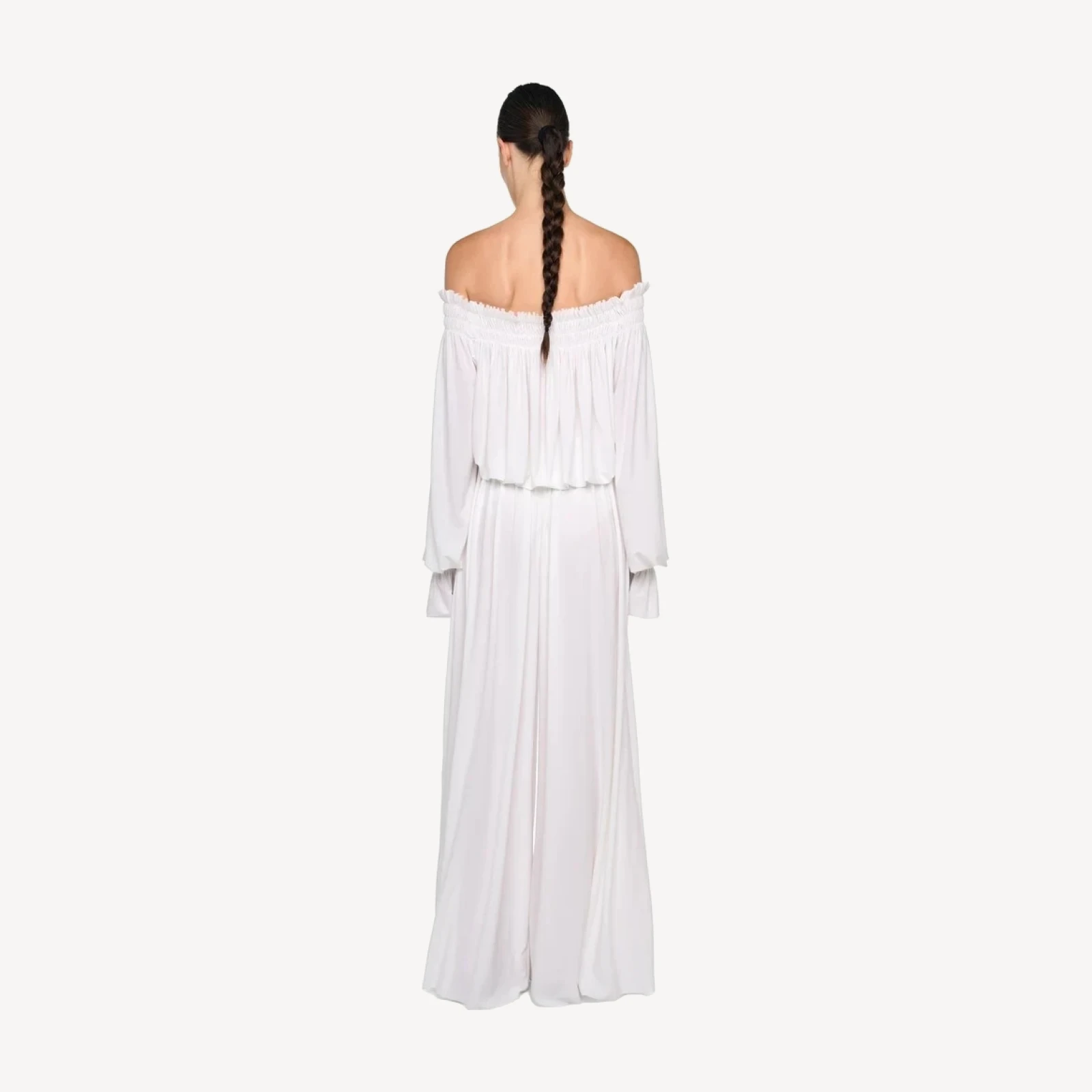 WIDE LEG PEASANT PANT