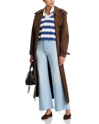 Mother The Hustler Roller Skimp Fray Jeans in Bring the Cooler
