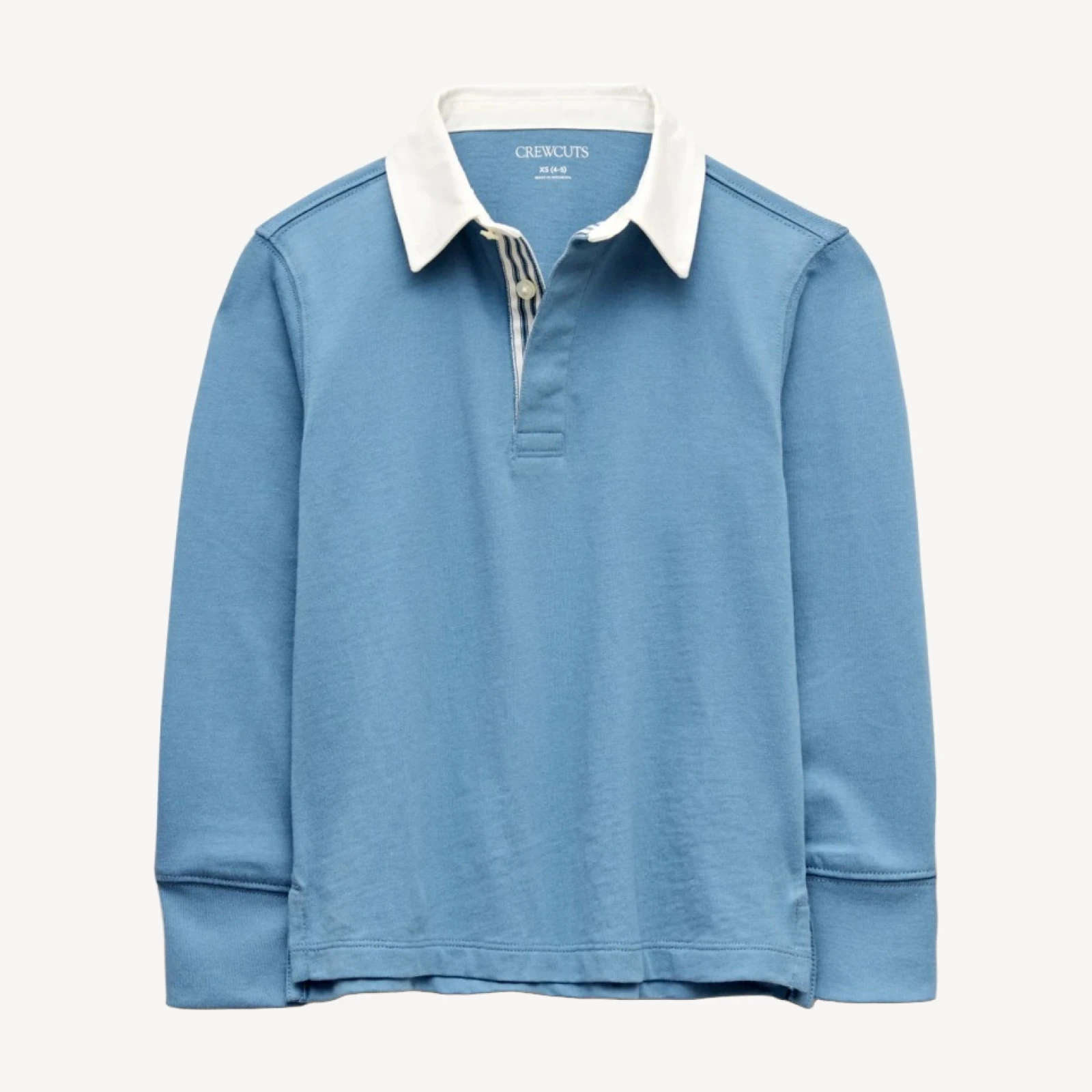 Kids' junior varsity rugby polo shirt