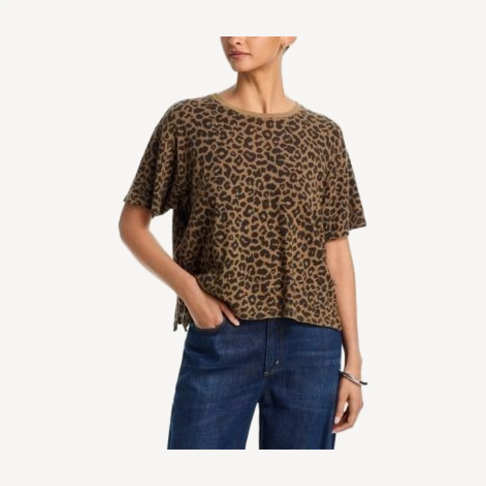 Mother The Boxy Ringer Tee