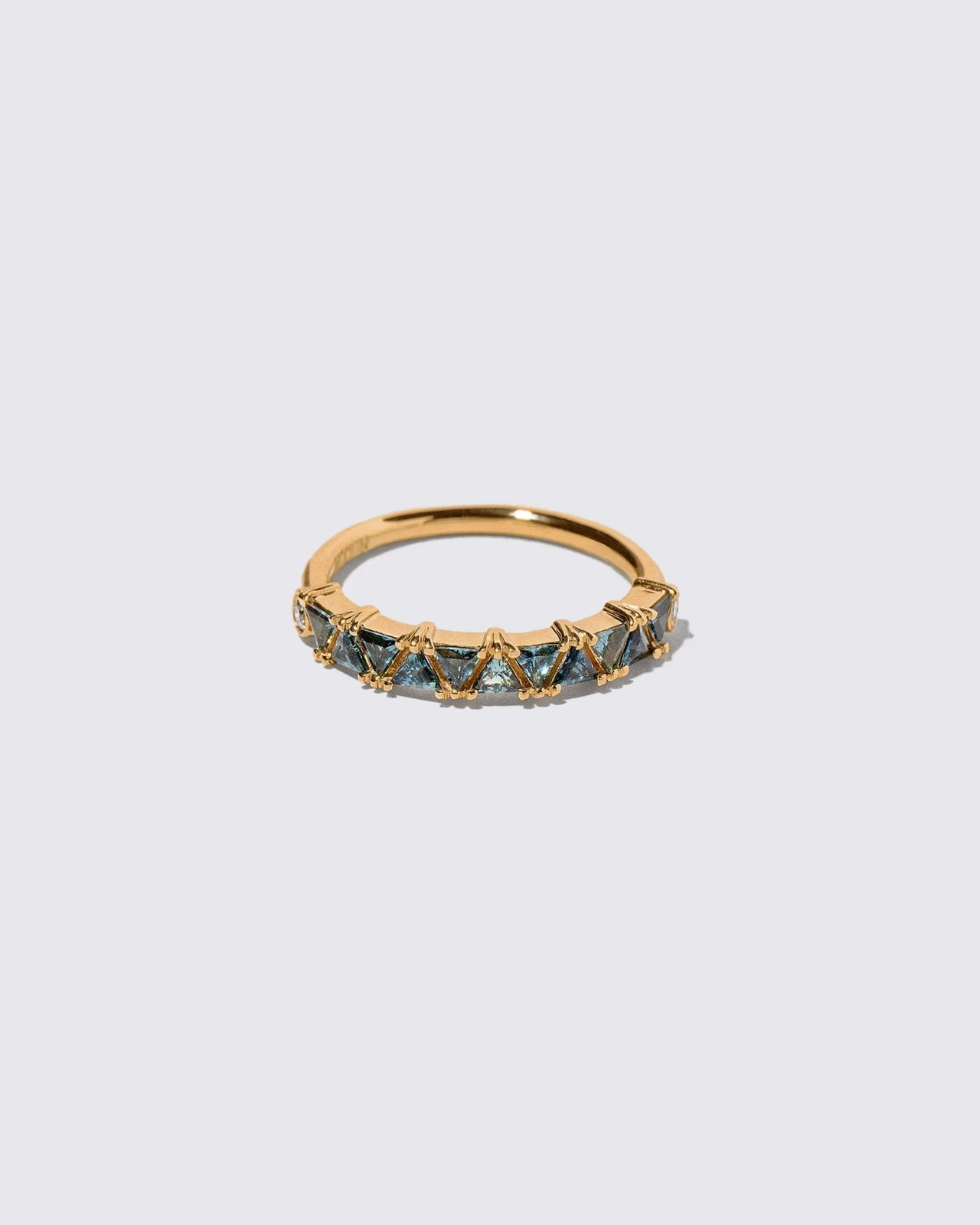 Eleven Trillion Ring - Teal Sapphire