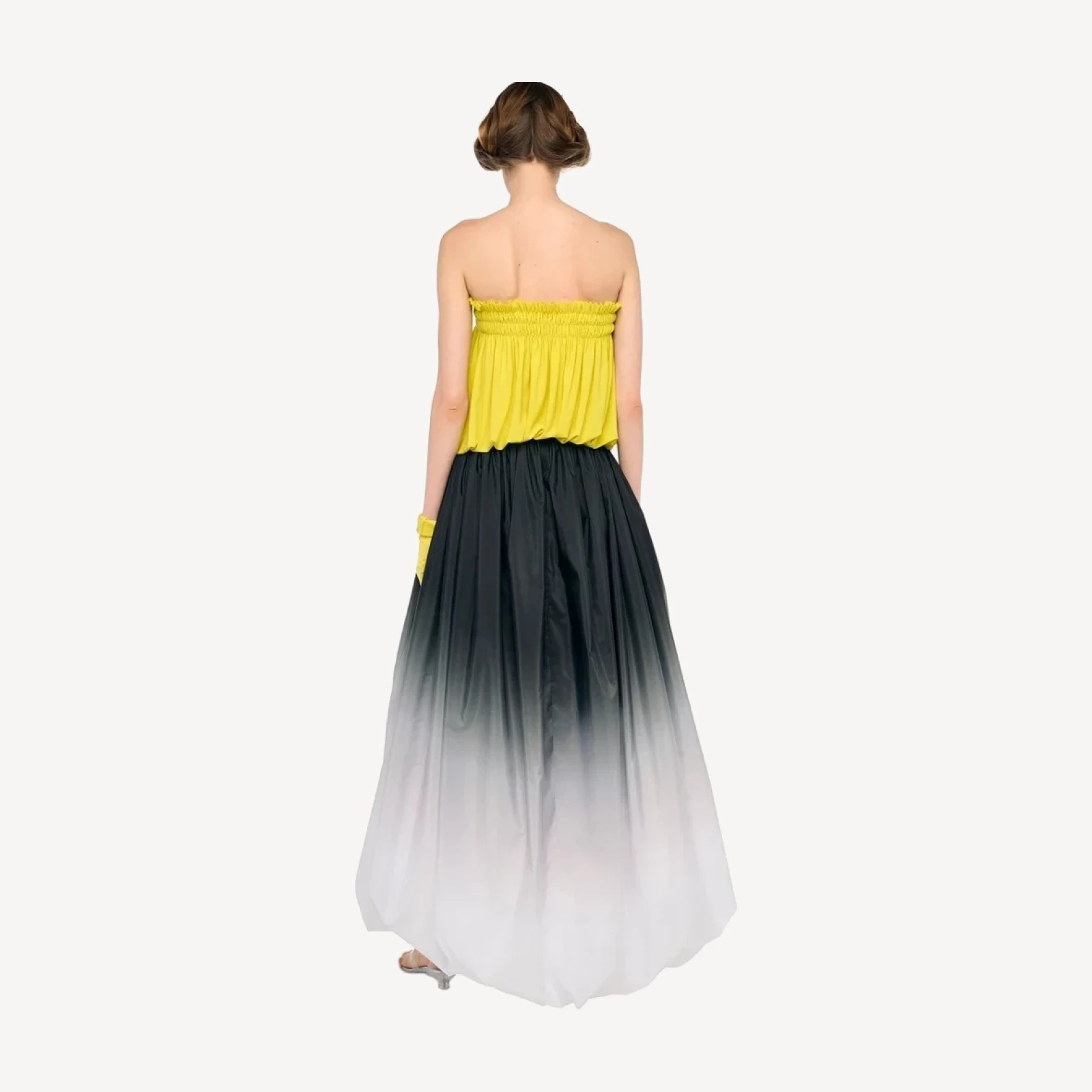 HI LOW BUBBLE SKIRT