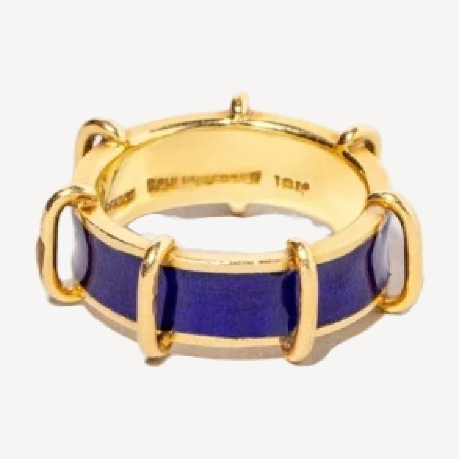 Vintage Tiffany & Co. Schlumberger Enamel Ring