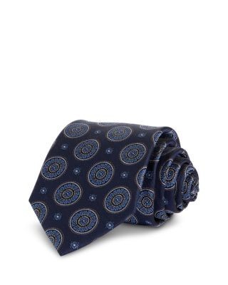 The Men's Store at Bloomingdale's Silk Classic Floral Medallion Tie - Exclusive