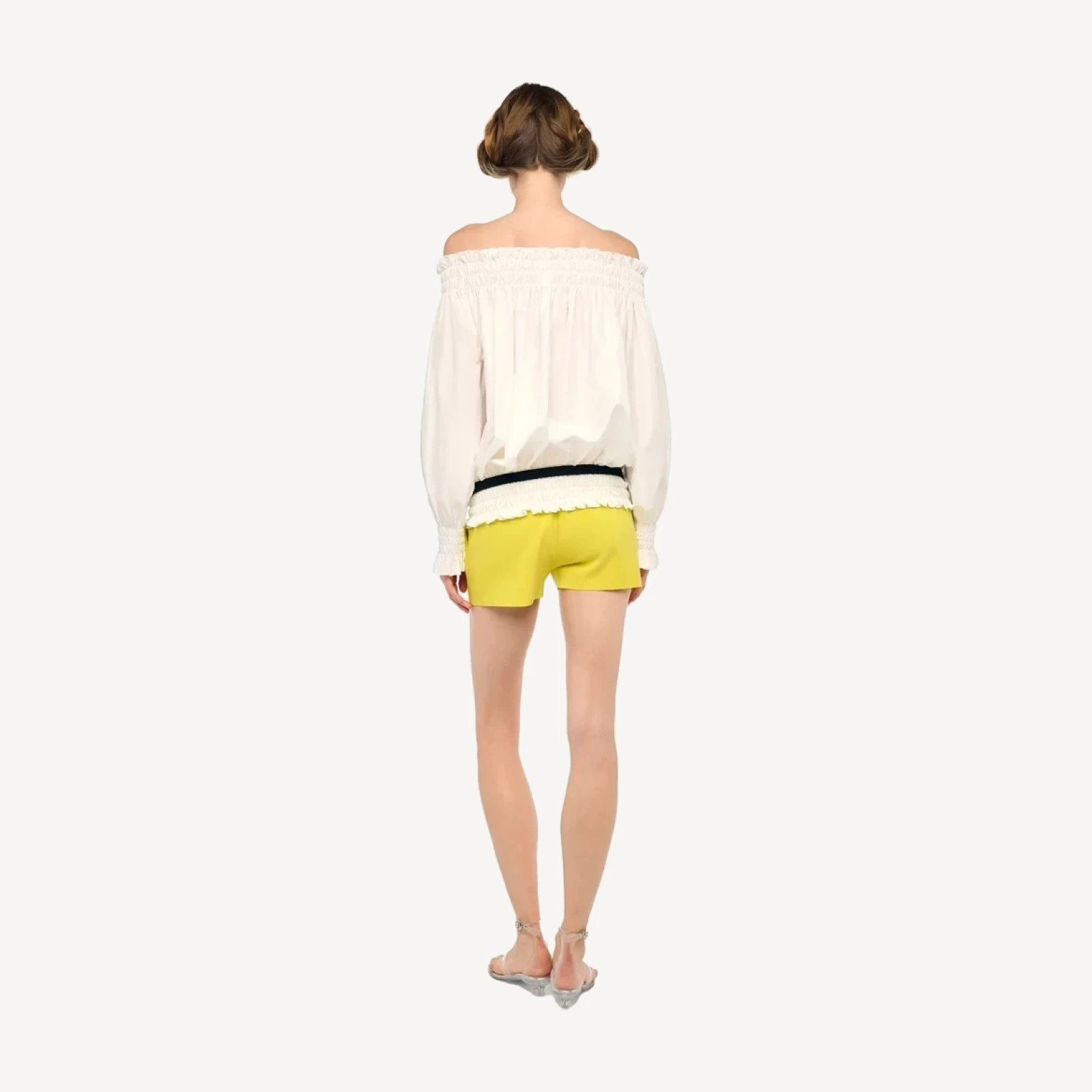 LONG SLEEVE PEASANT TOP