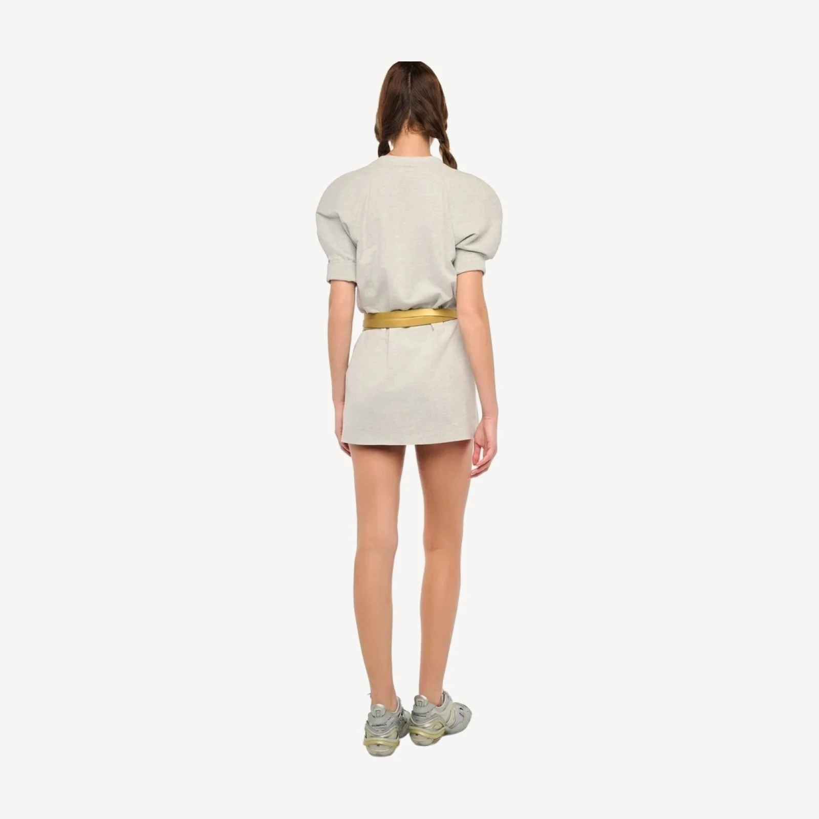 SHORT SLEEVE BOMBER 1980S MINI DRESS