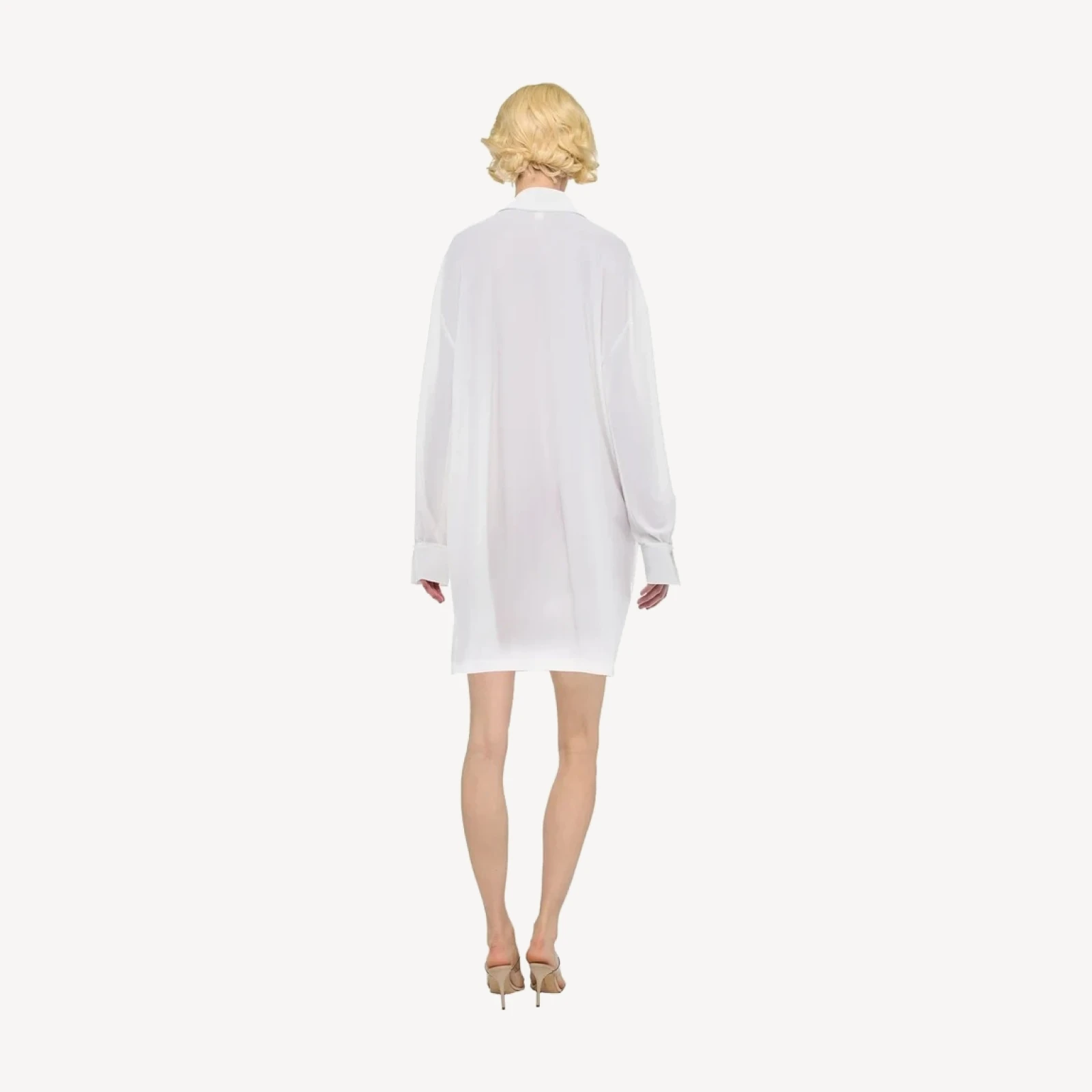 OVERSIZED NK SHIRT DRESS