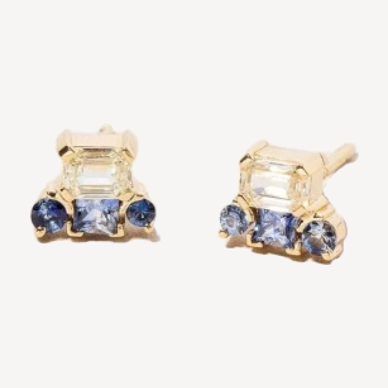Linear Stud Earrings