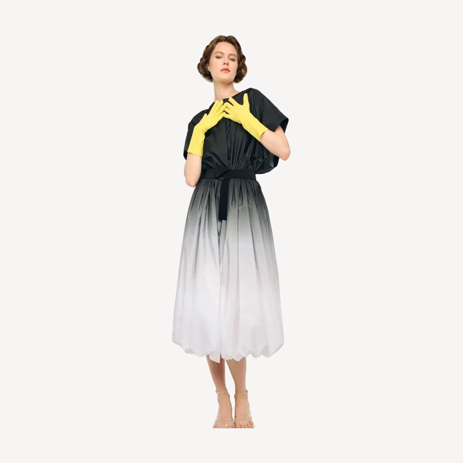 SLEEVELESS BF BUBBLE DRESS