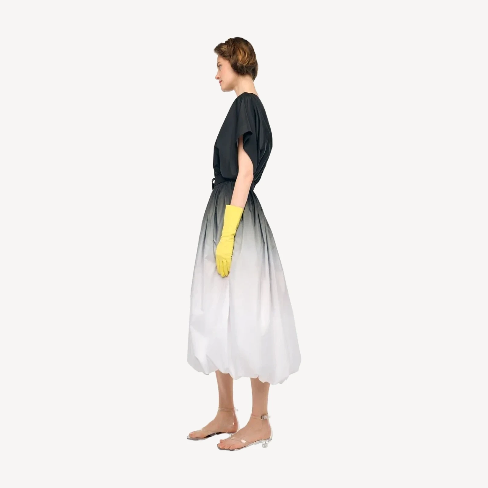 SLEEVELESS BF BUBBLE DRESS