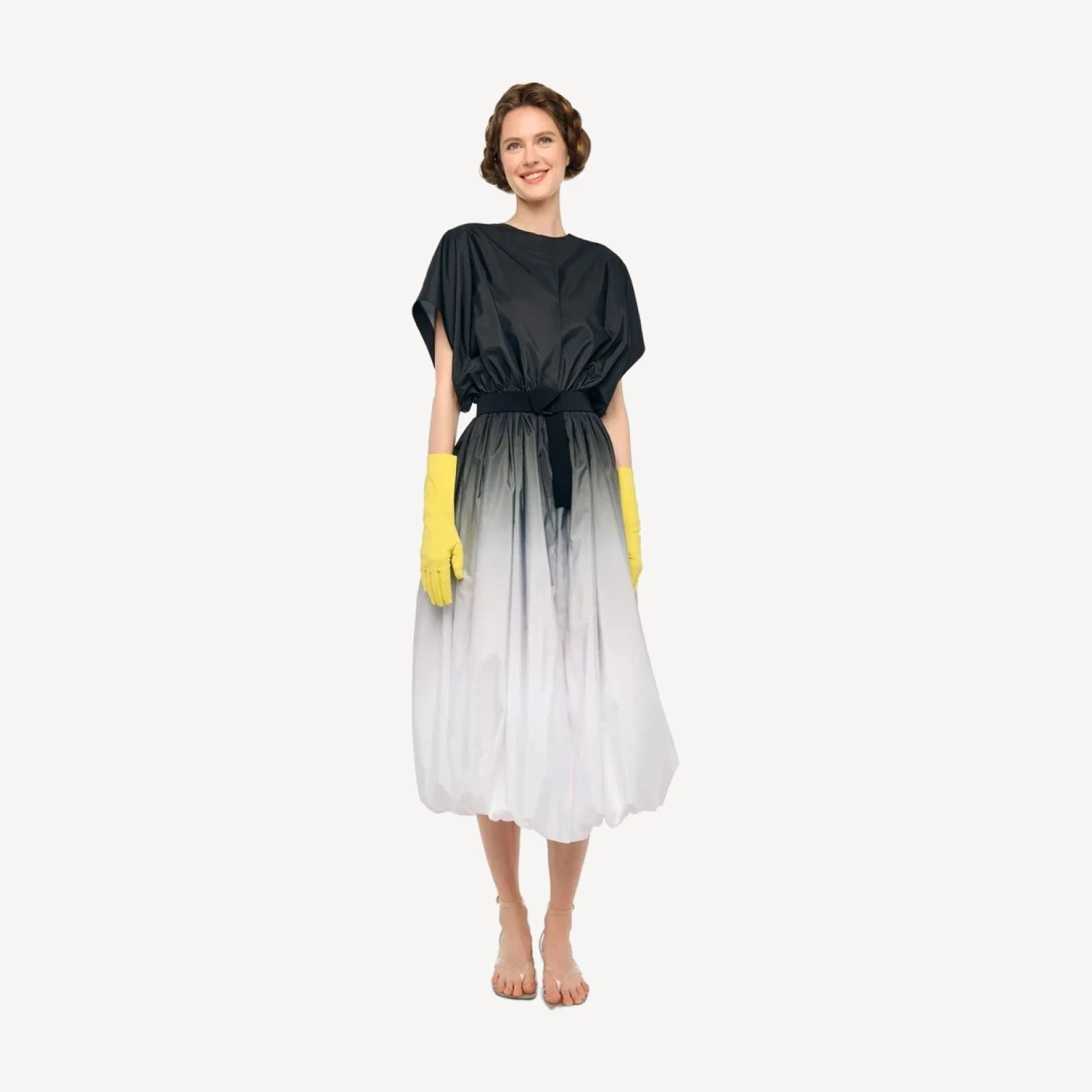 SLEEVELESS BF BUBBLE DRESS