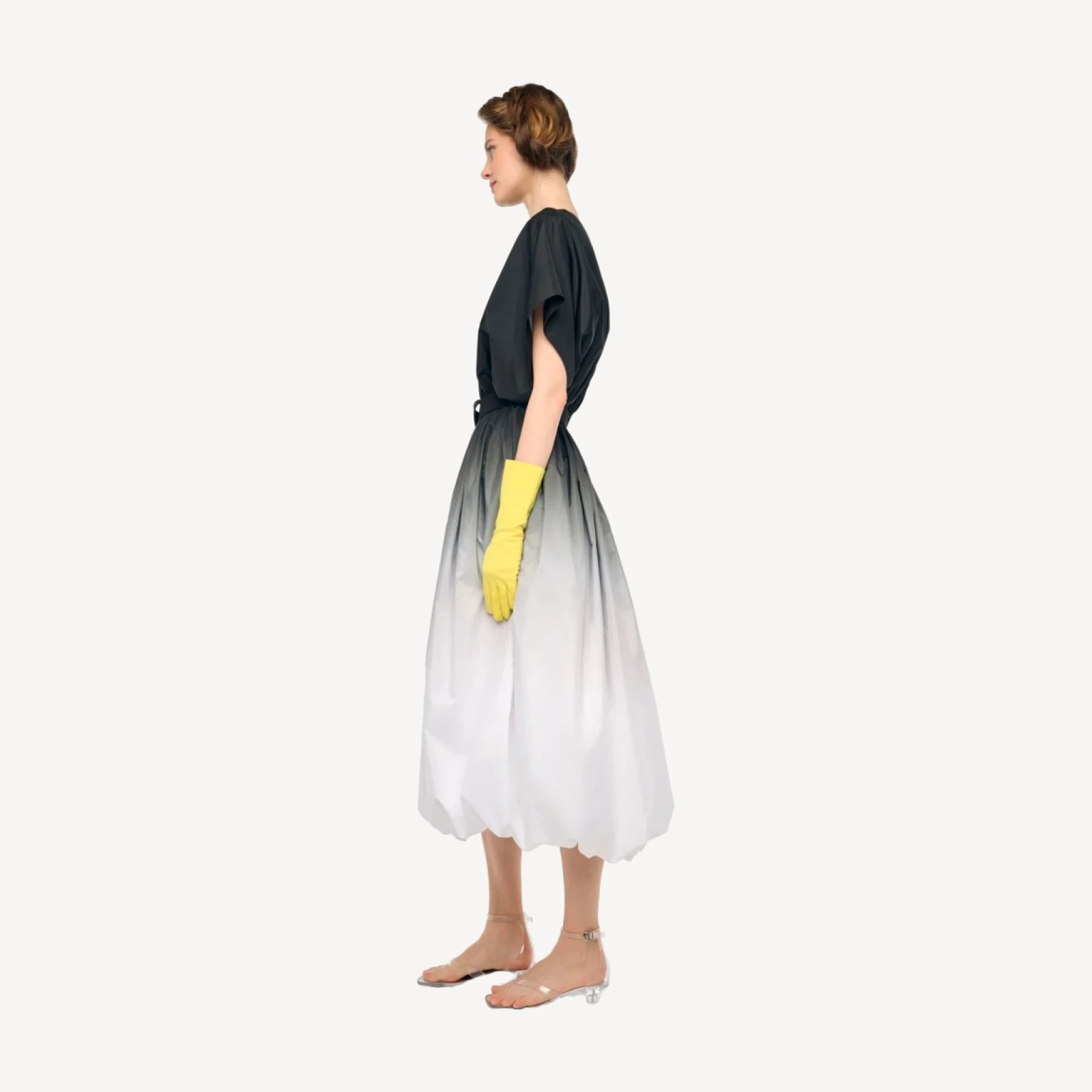 SLEEVELESS BF BUBBLE DRESS