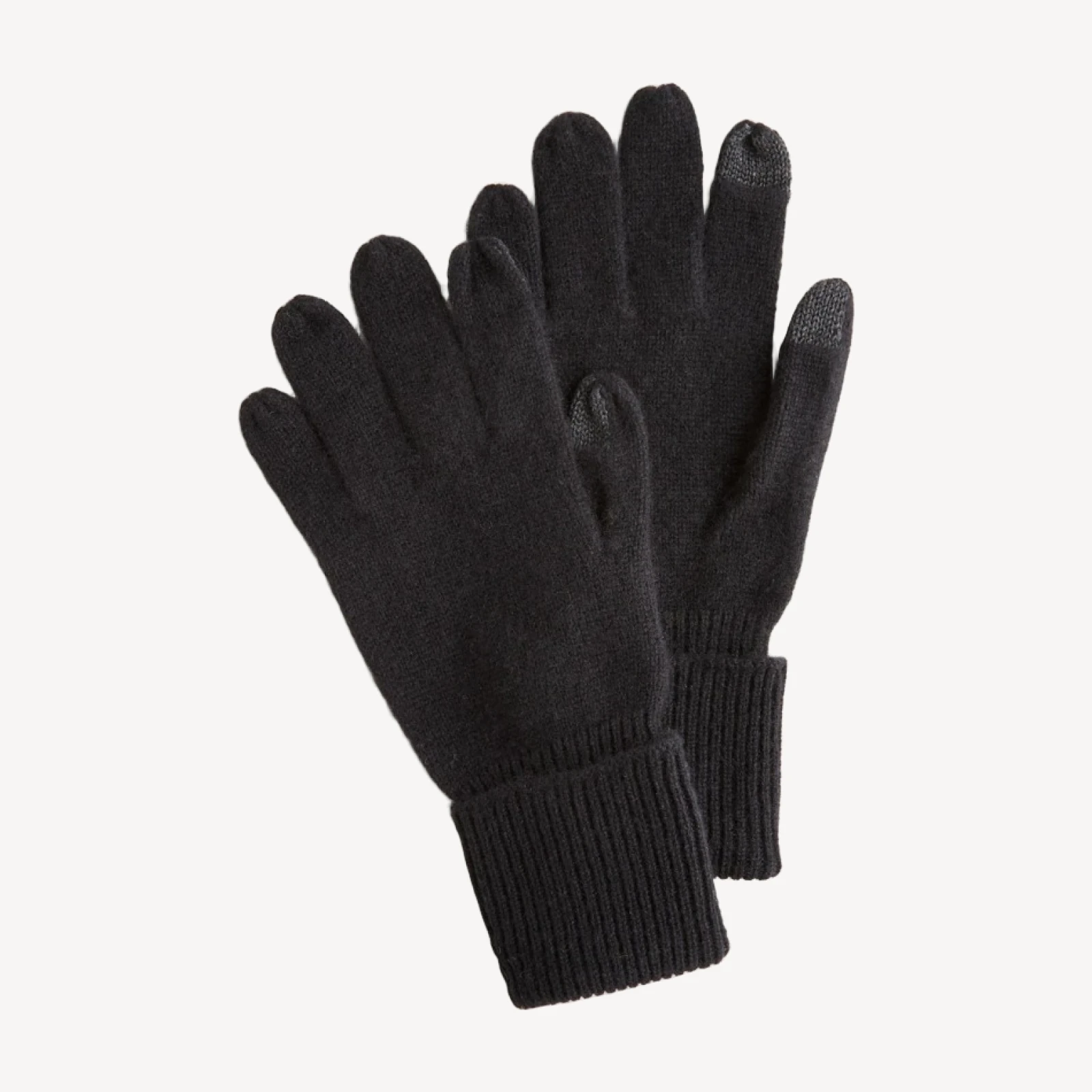 Cashmere tech-touch gloves