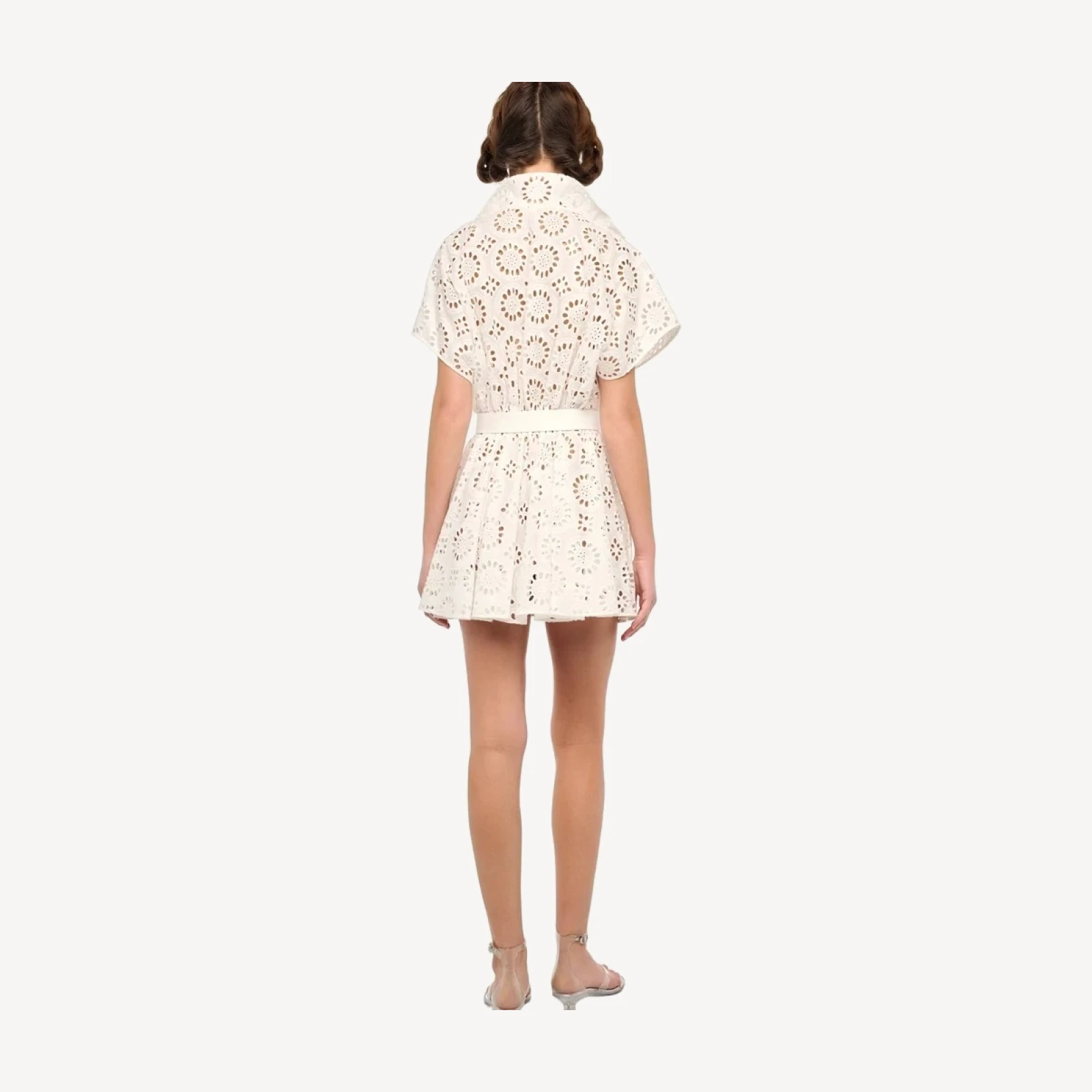 OVERSIZED NK FLARED MINI DRESS