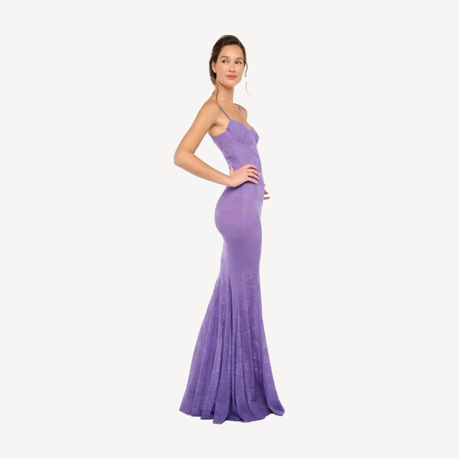 UNDERWIRE FISHTAIL GOWN