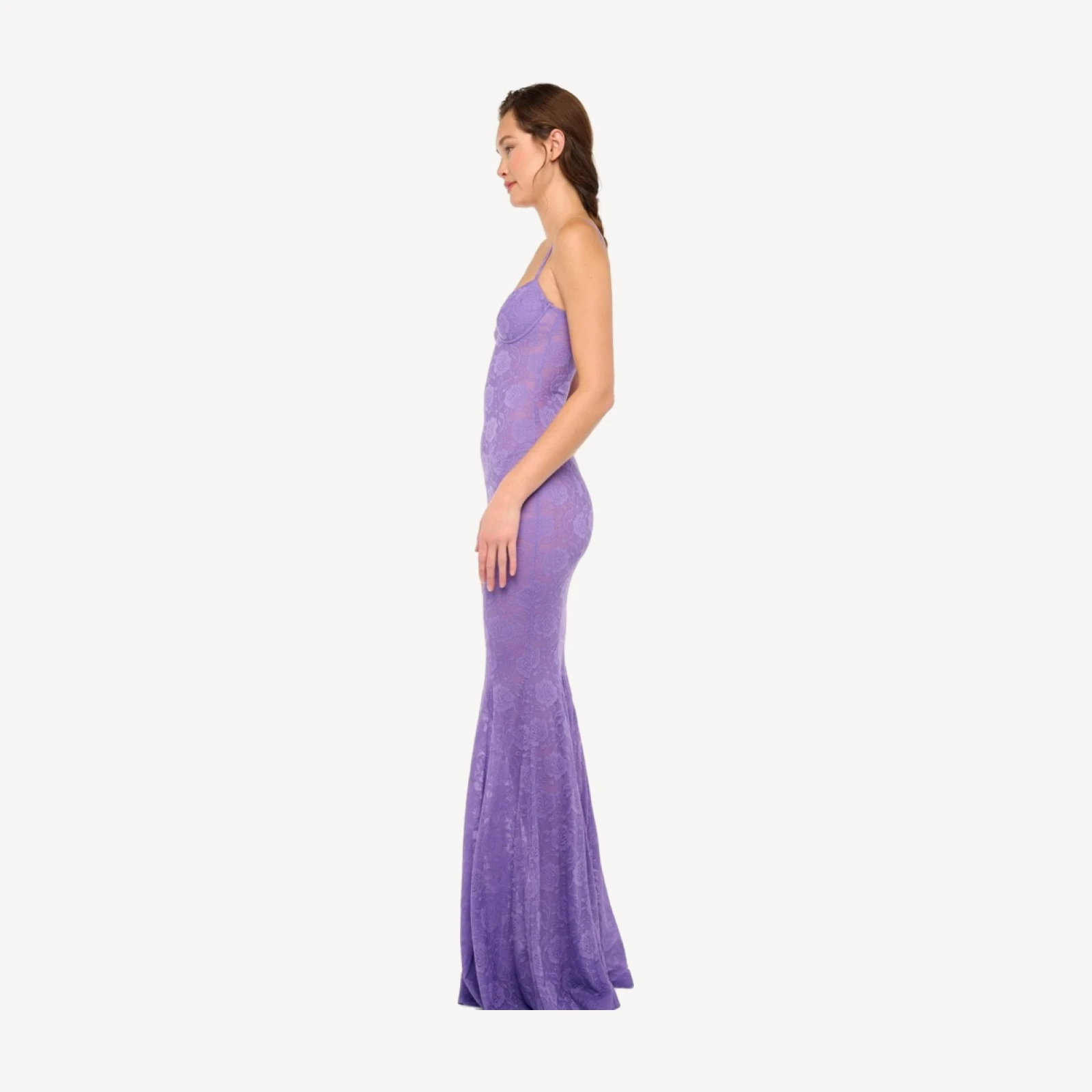 UNDERWIRE FISHTAIL GOWN
