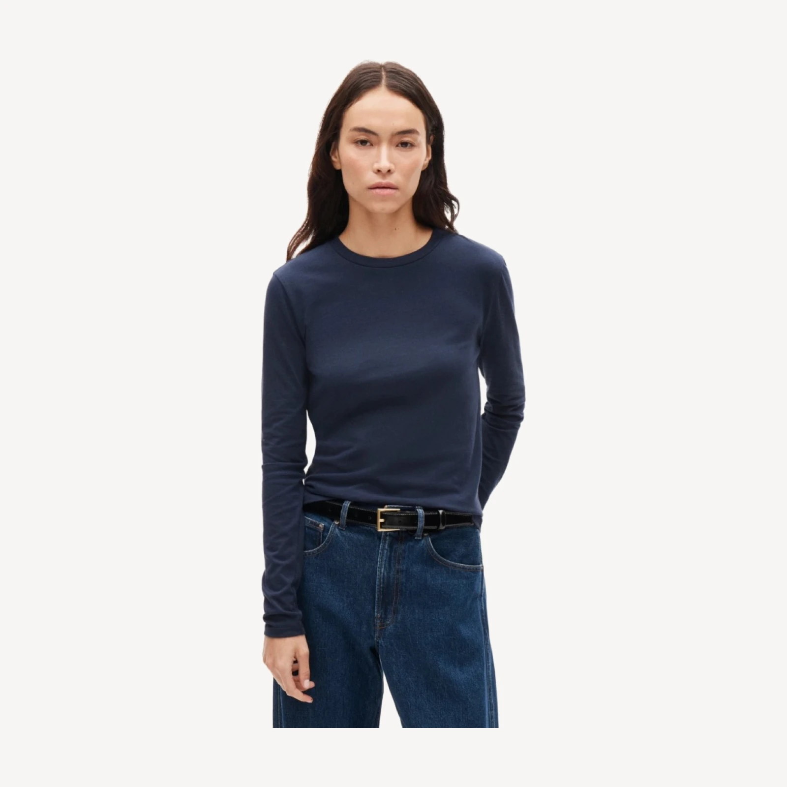 Vintage jersey long-sleeve T-shirt