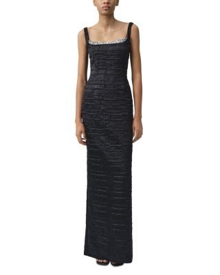 Simkhai Martina Embellished Satin Gown