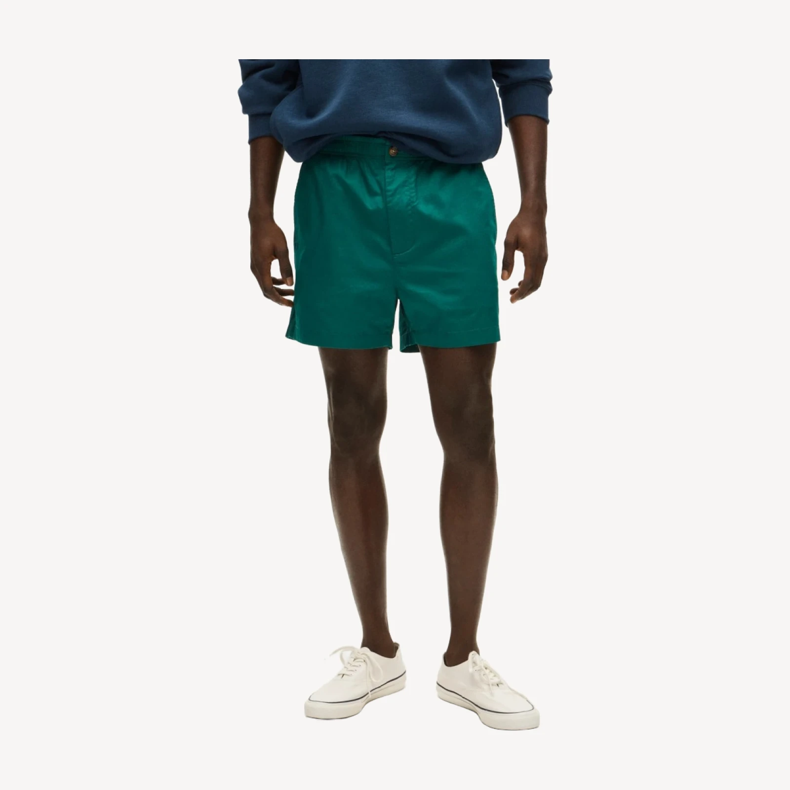 4" lightweight chino drawstring short