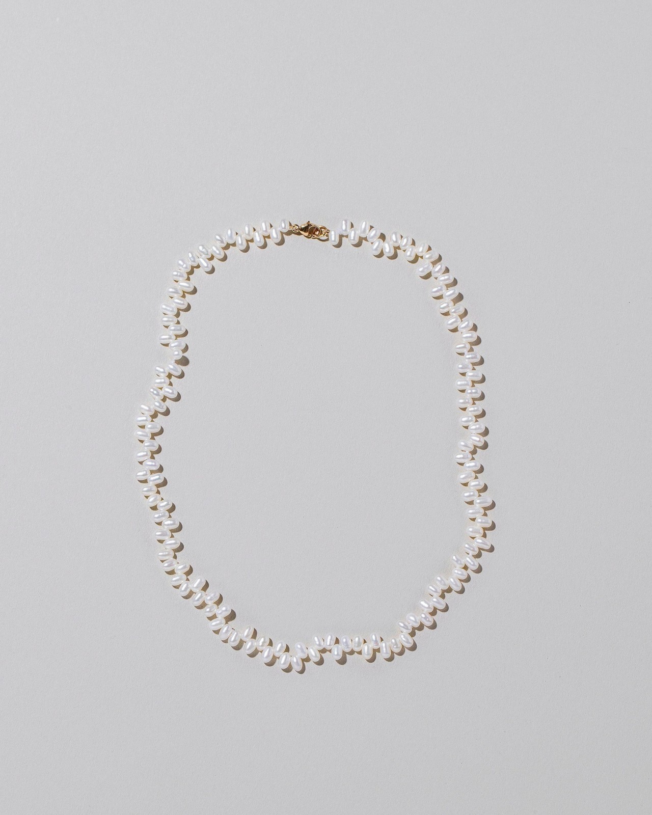 Zipper Pearl Necklace