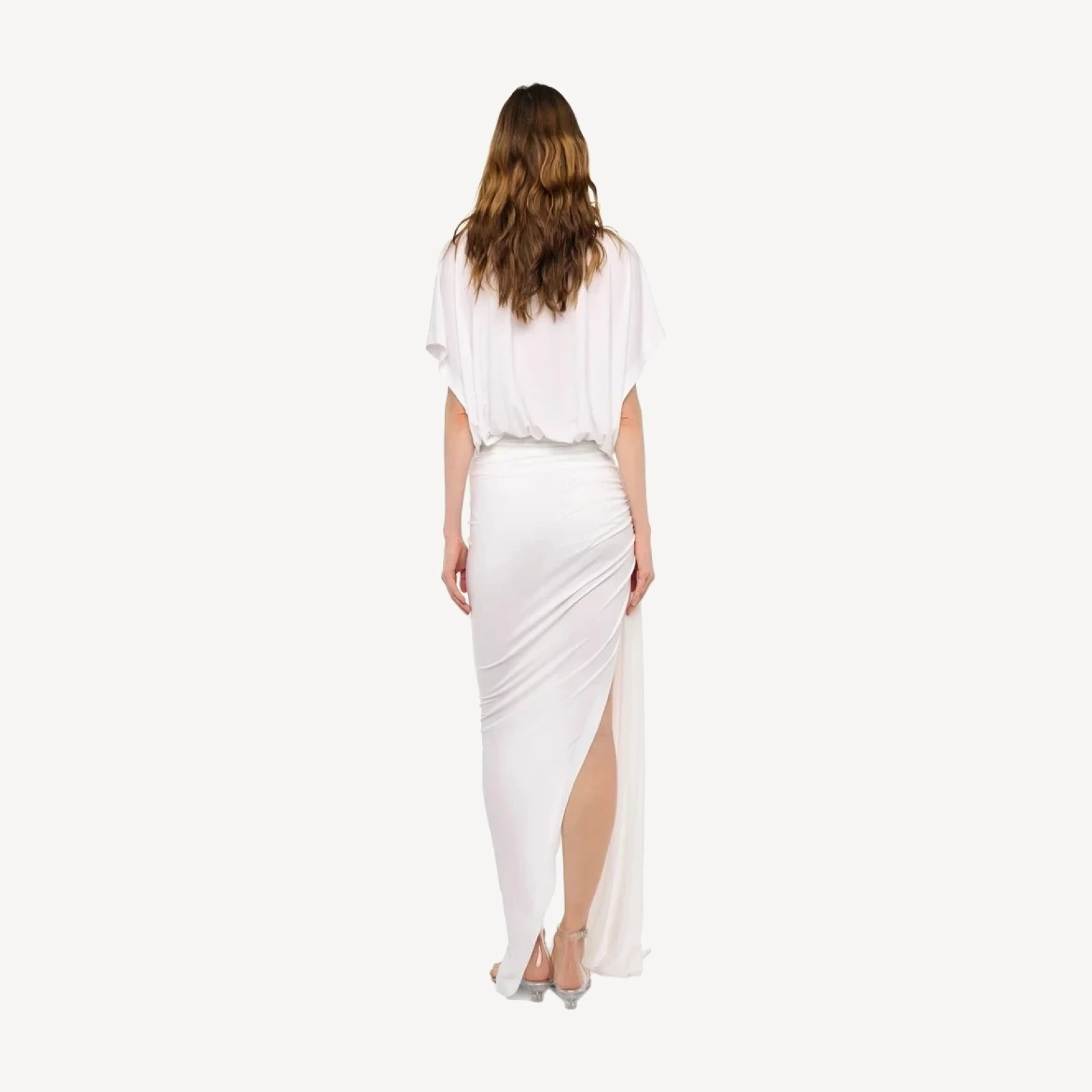 DIANA LONG SKIRT W/ BOW