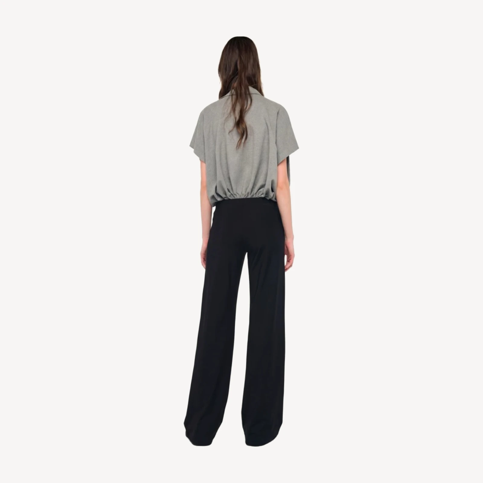 FLAT FRONT WIDE PANT
