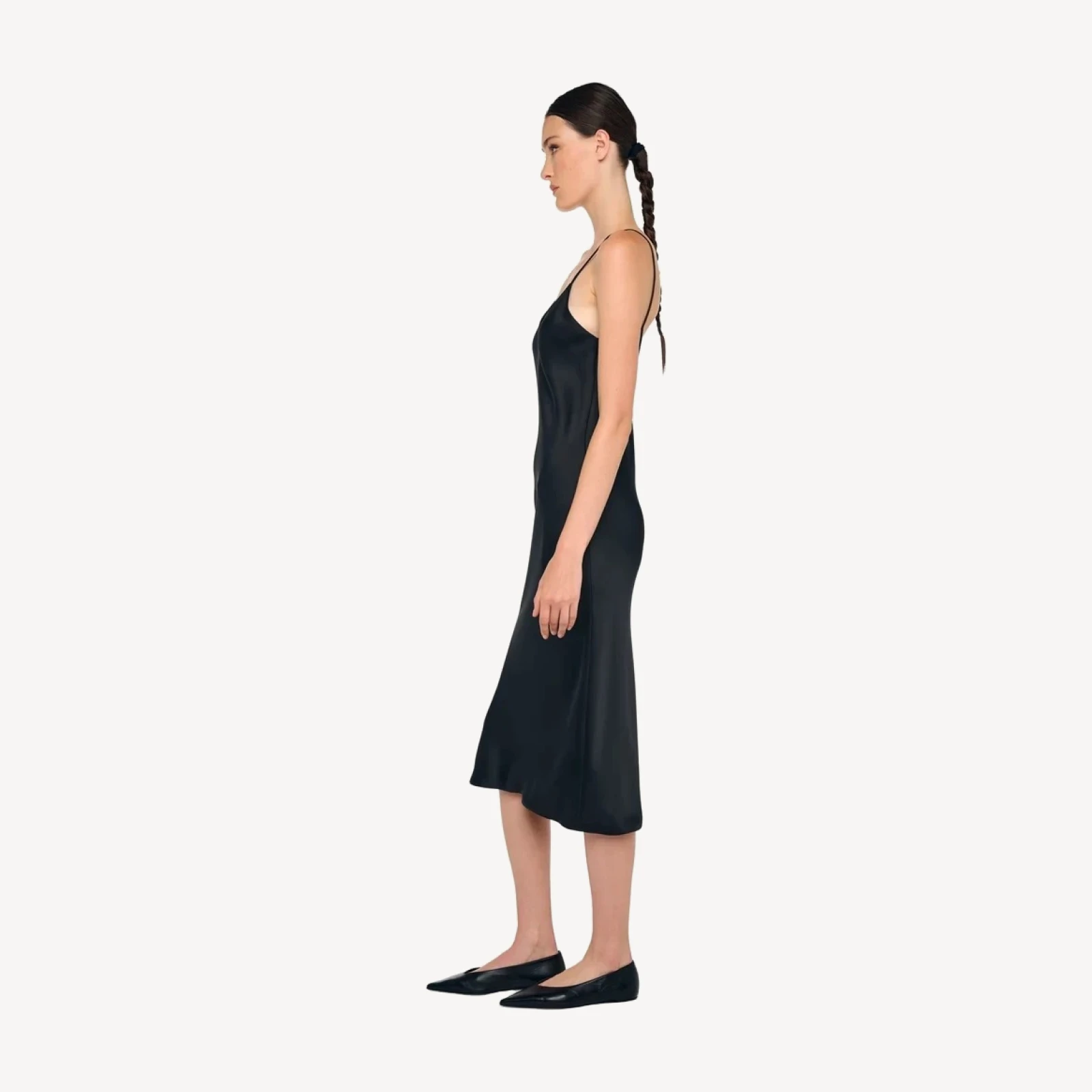 BIAS SLIP DRESS TO MIDCALF