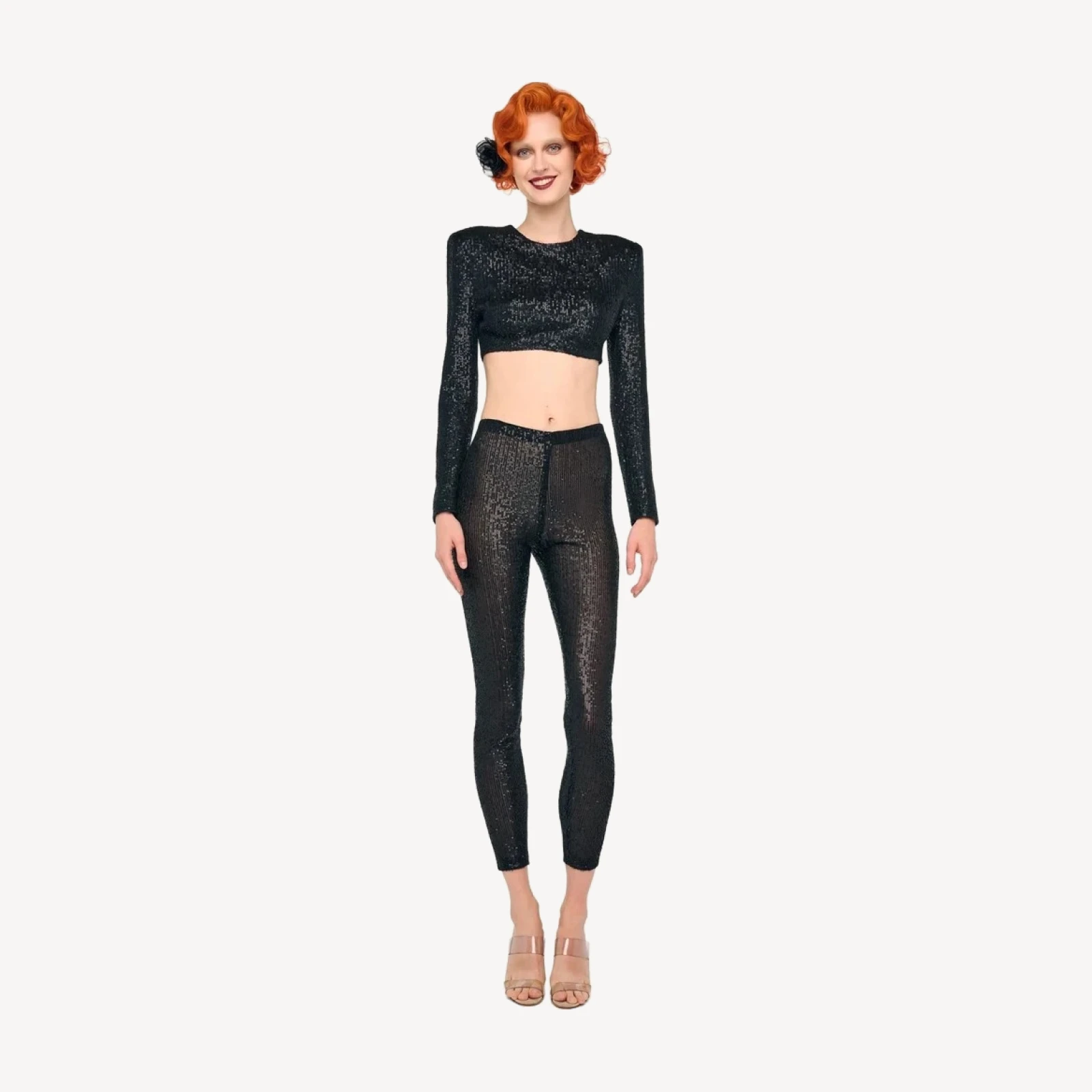 CROPPED LEGGING W/O WAISTBAND