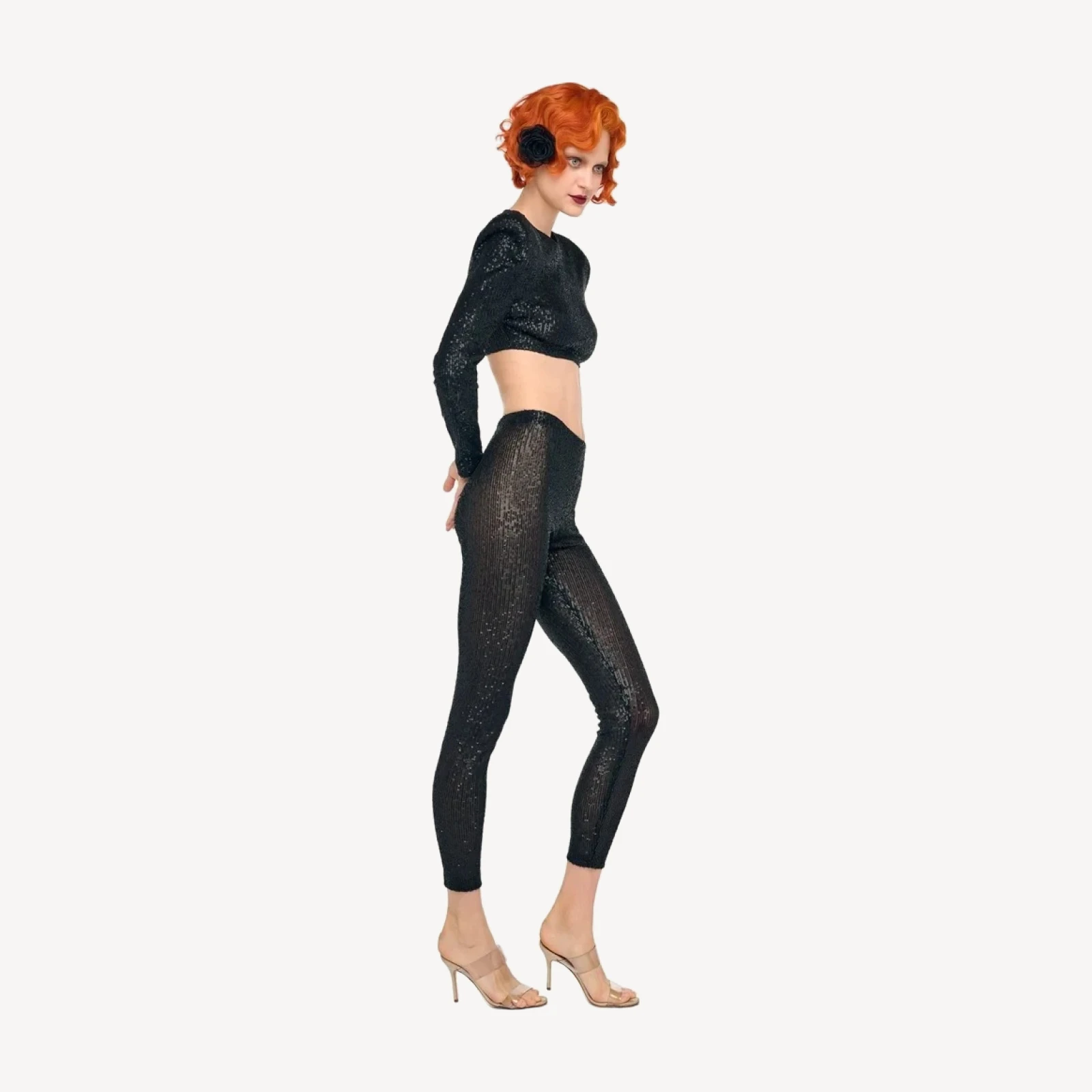 CROPPED LEGGING W/O WAISTBAND